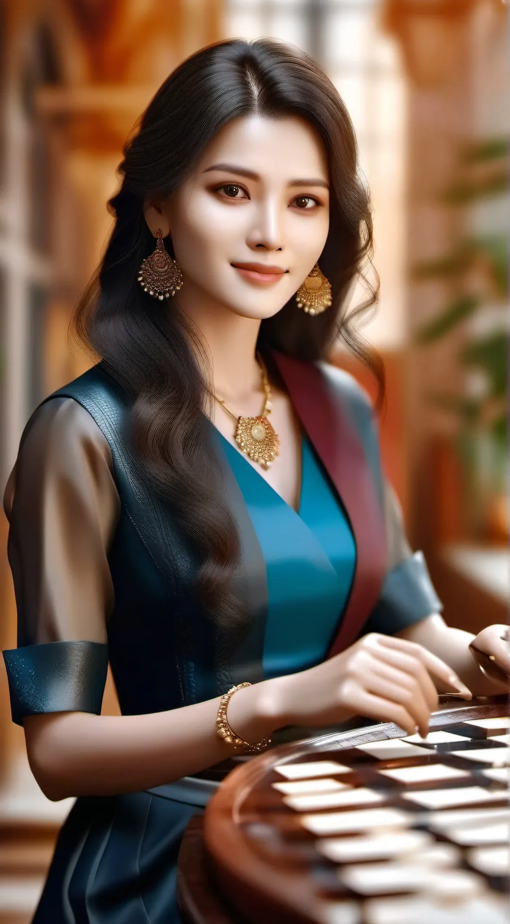 ai character: Fpe fd u and luv u background