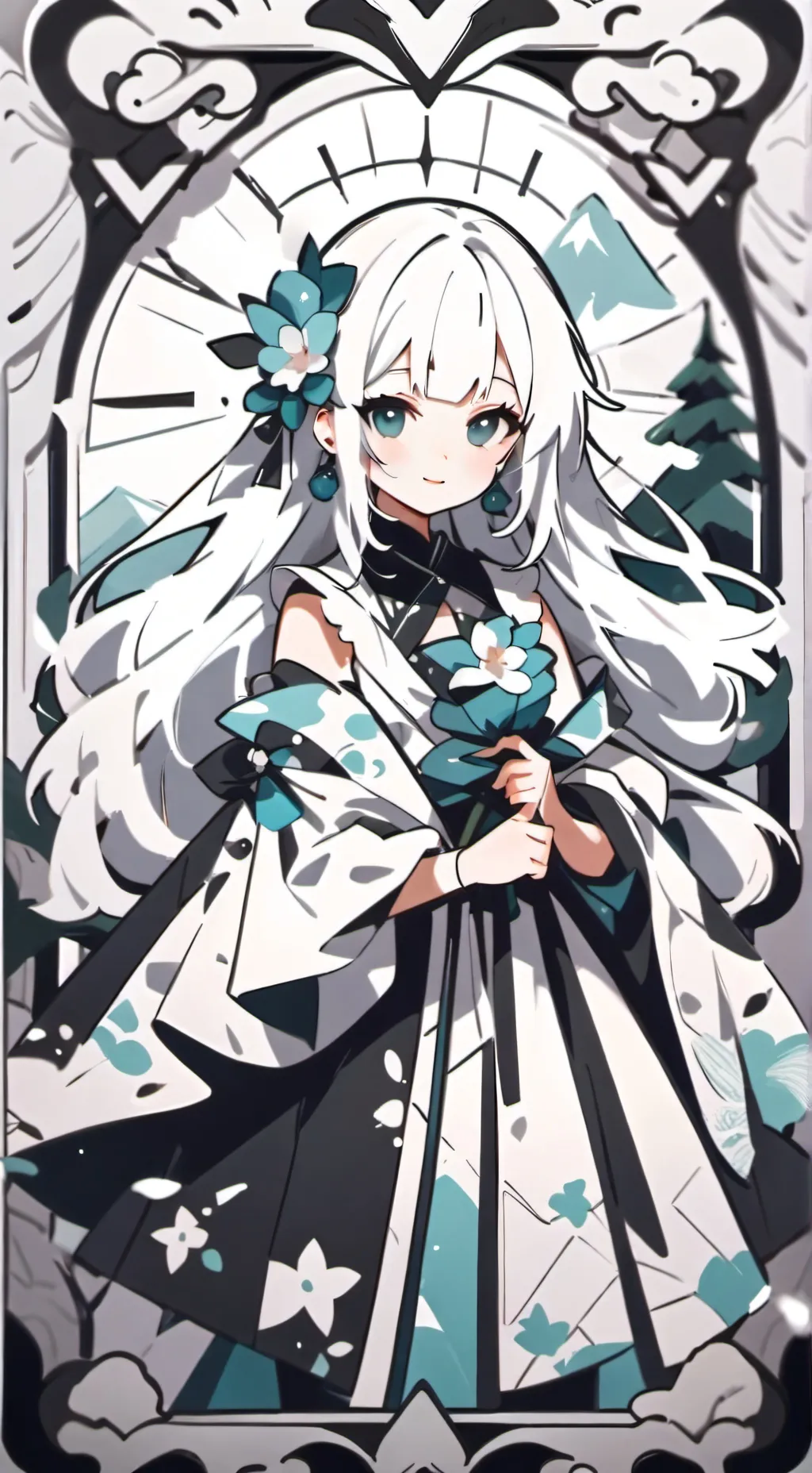 ai character: Катя✌🤪 background