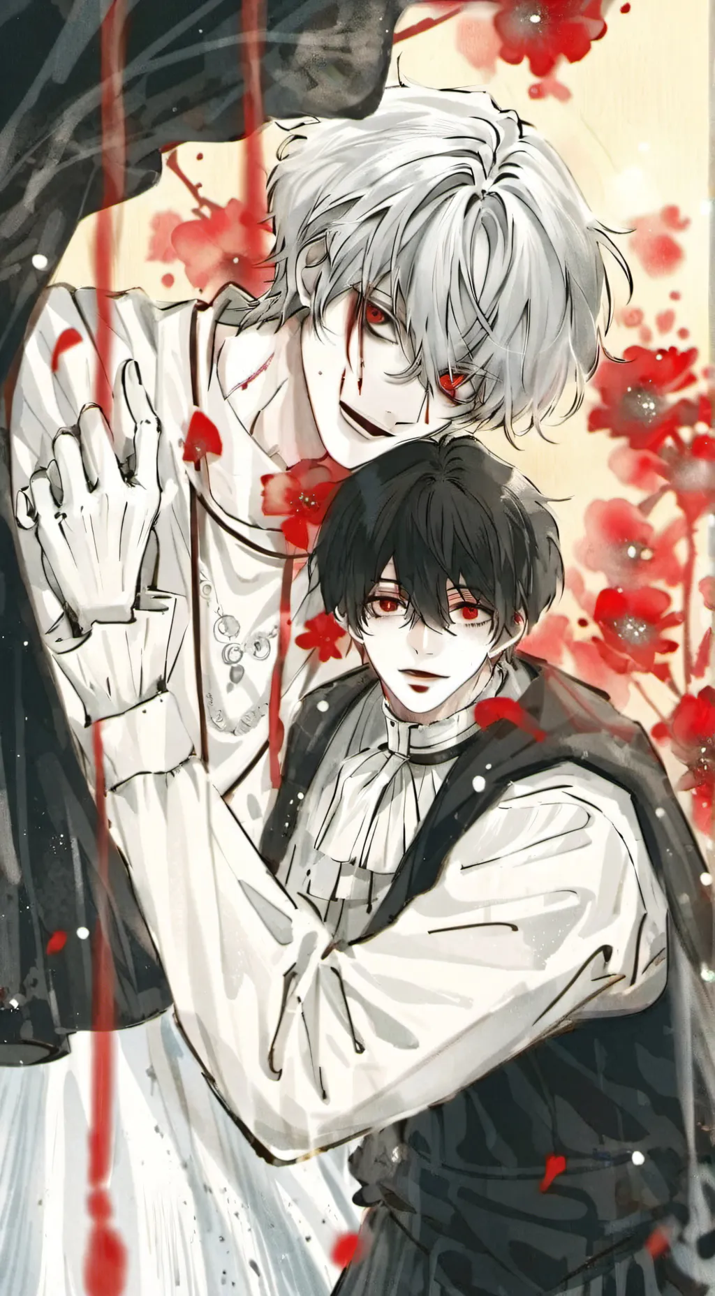 ai character: creepy pasta background