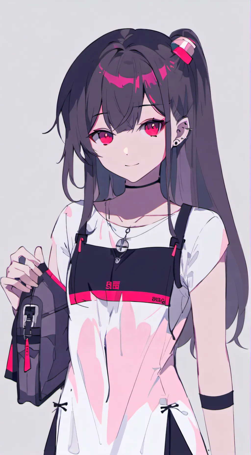 ai character: cute girl  background