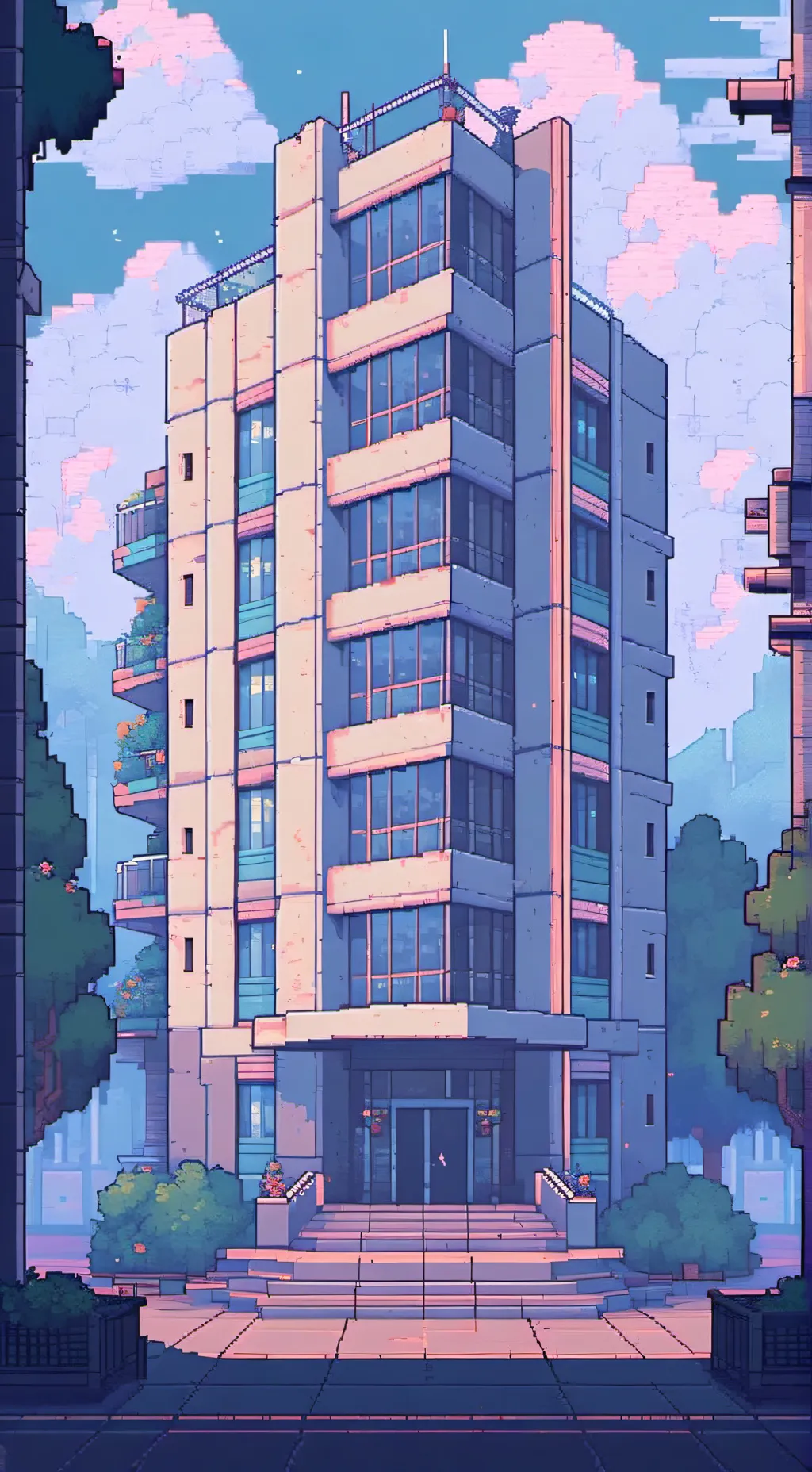 ai character: escuela background