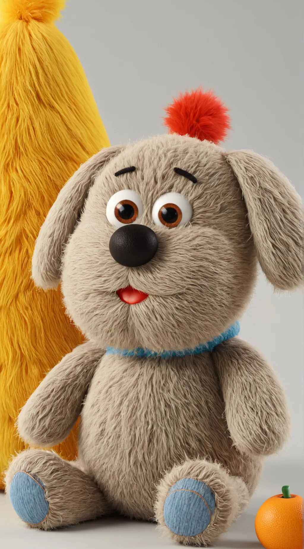 ai character: DANDYS world  background