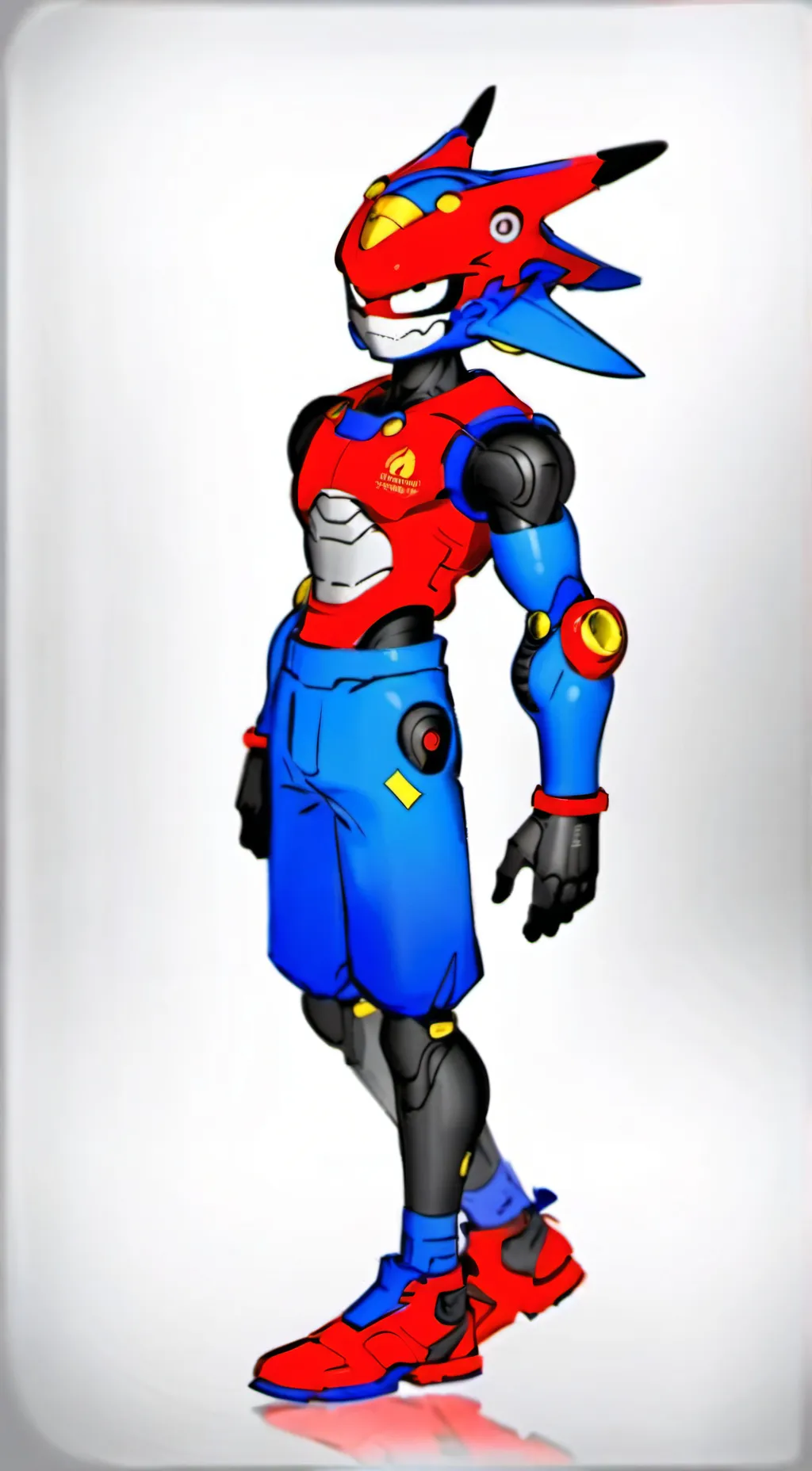 ai character: Metal Sonic background