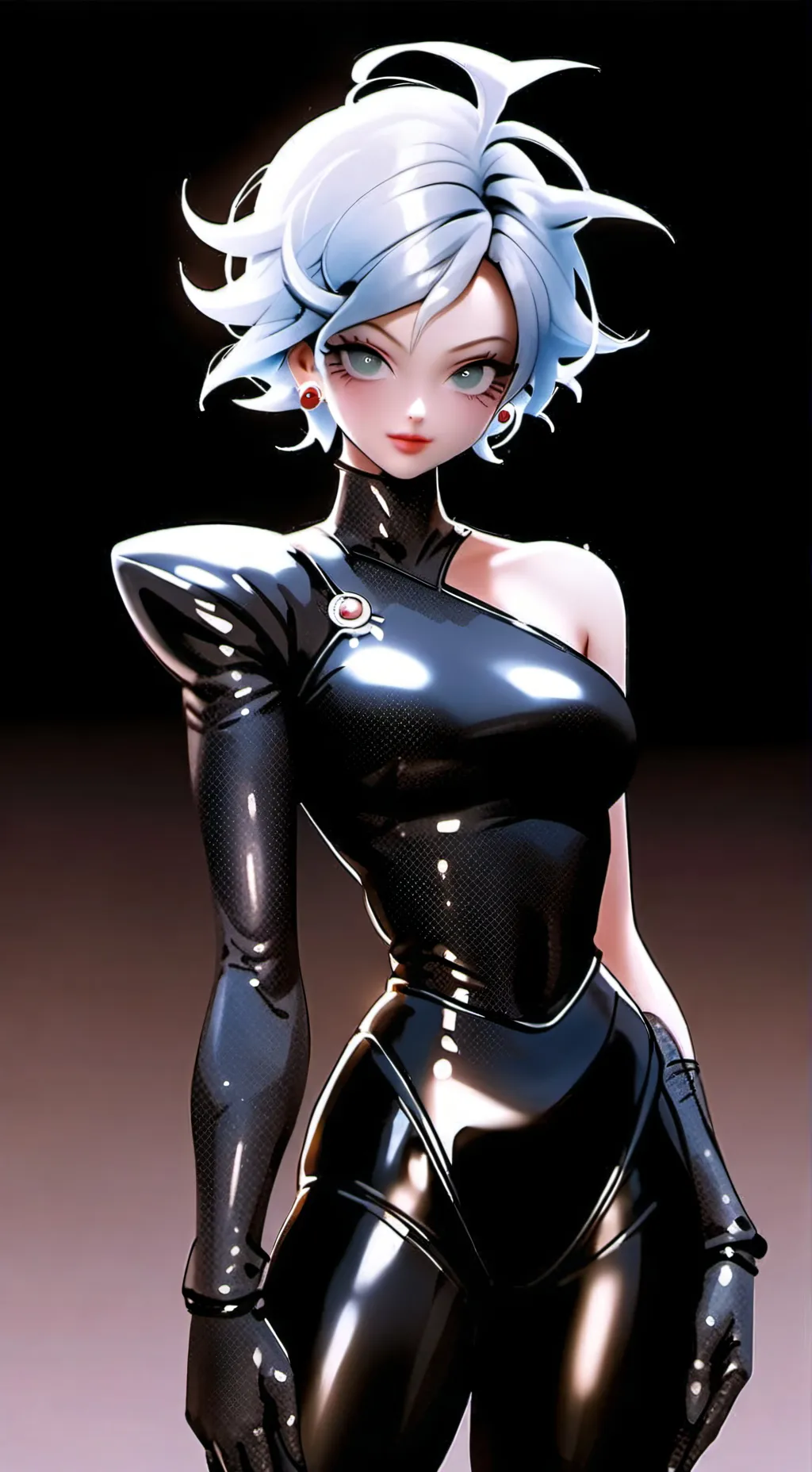 ai character: Black goki background