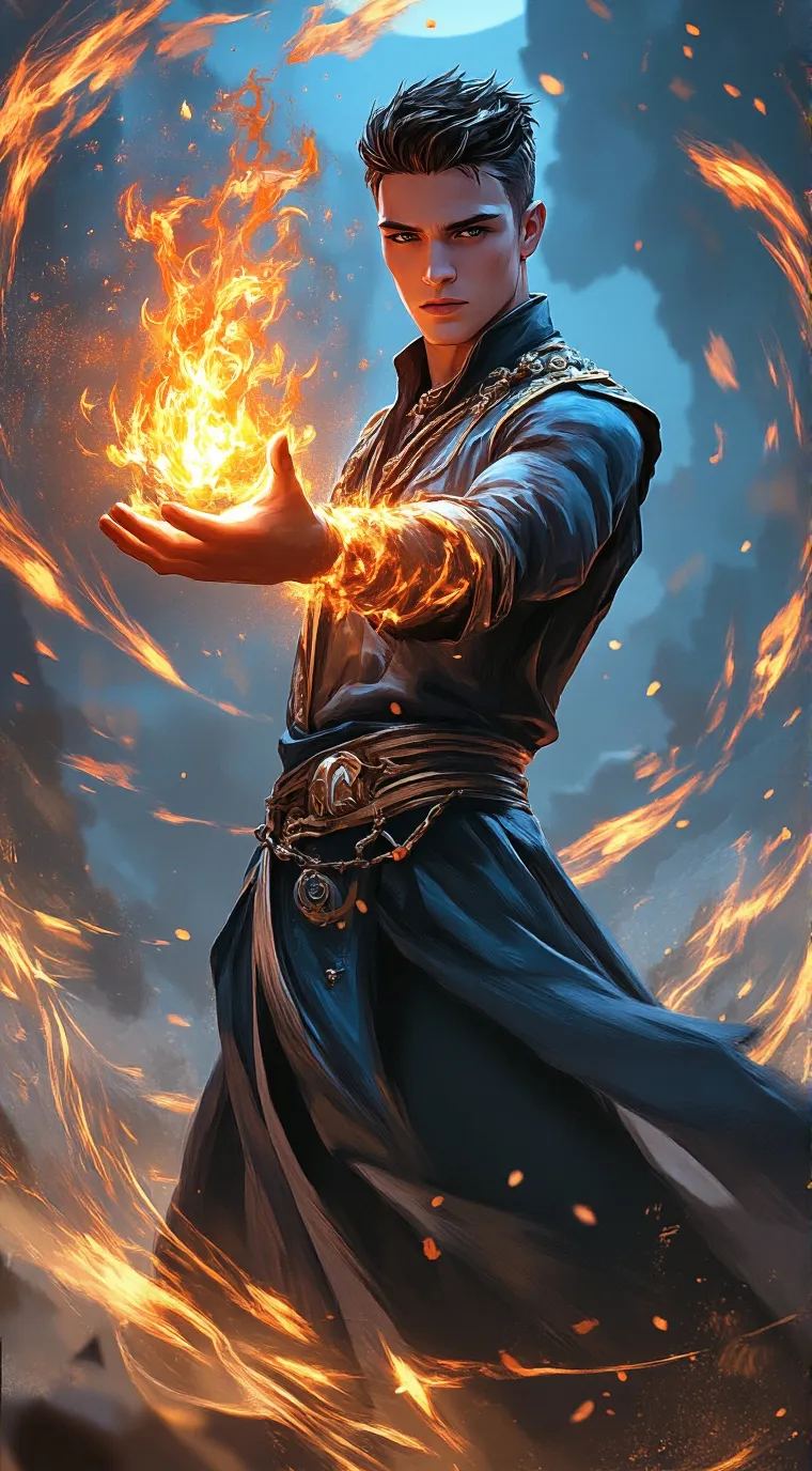 ai character: Luke background