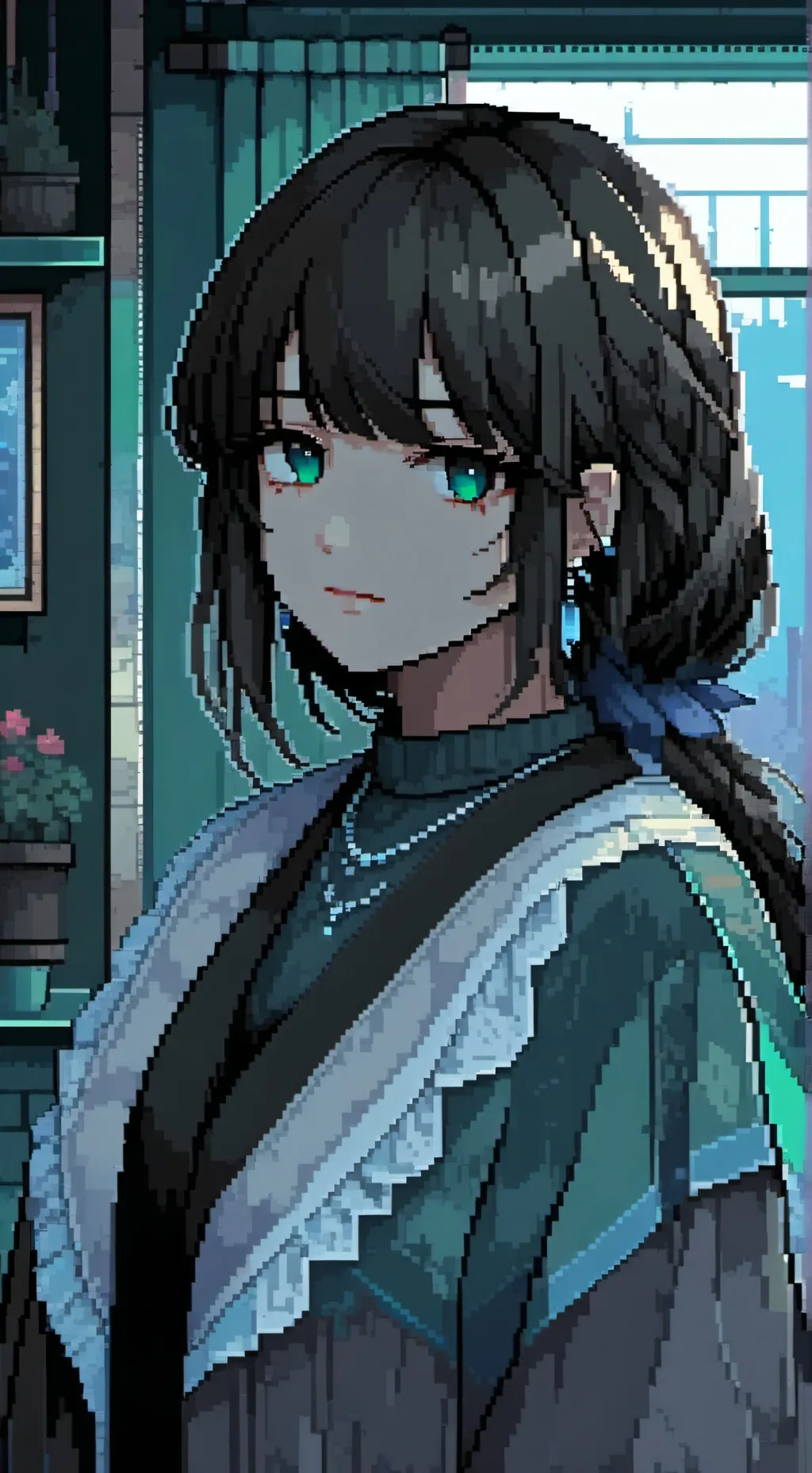 ai character: Nicol  background