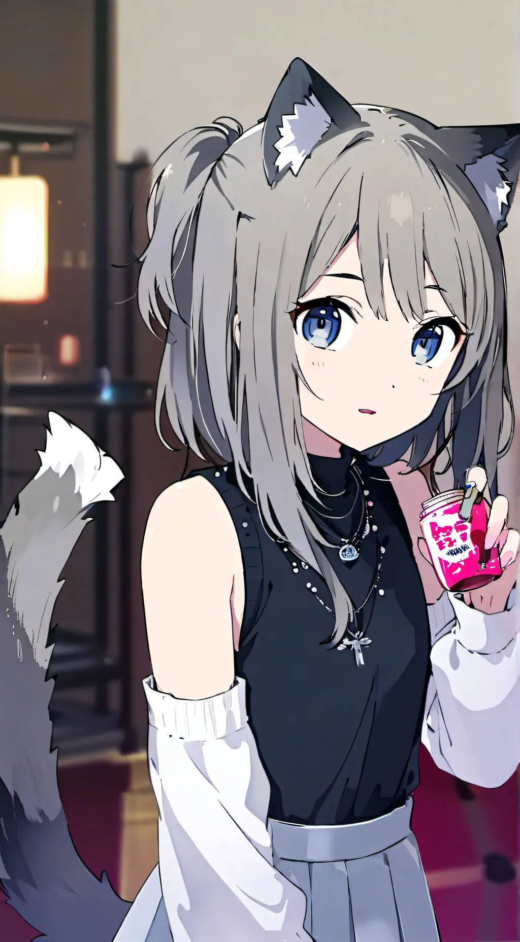 ai character: Lily the Energetic background