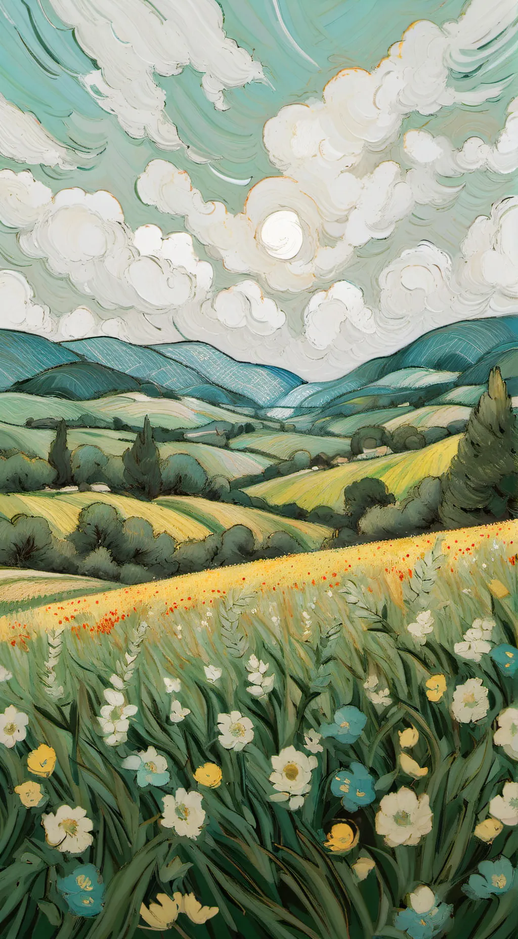 ai character: MHA trick background