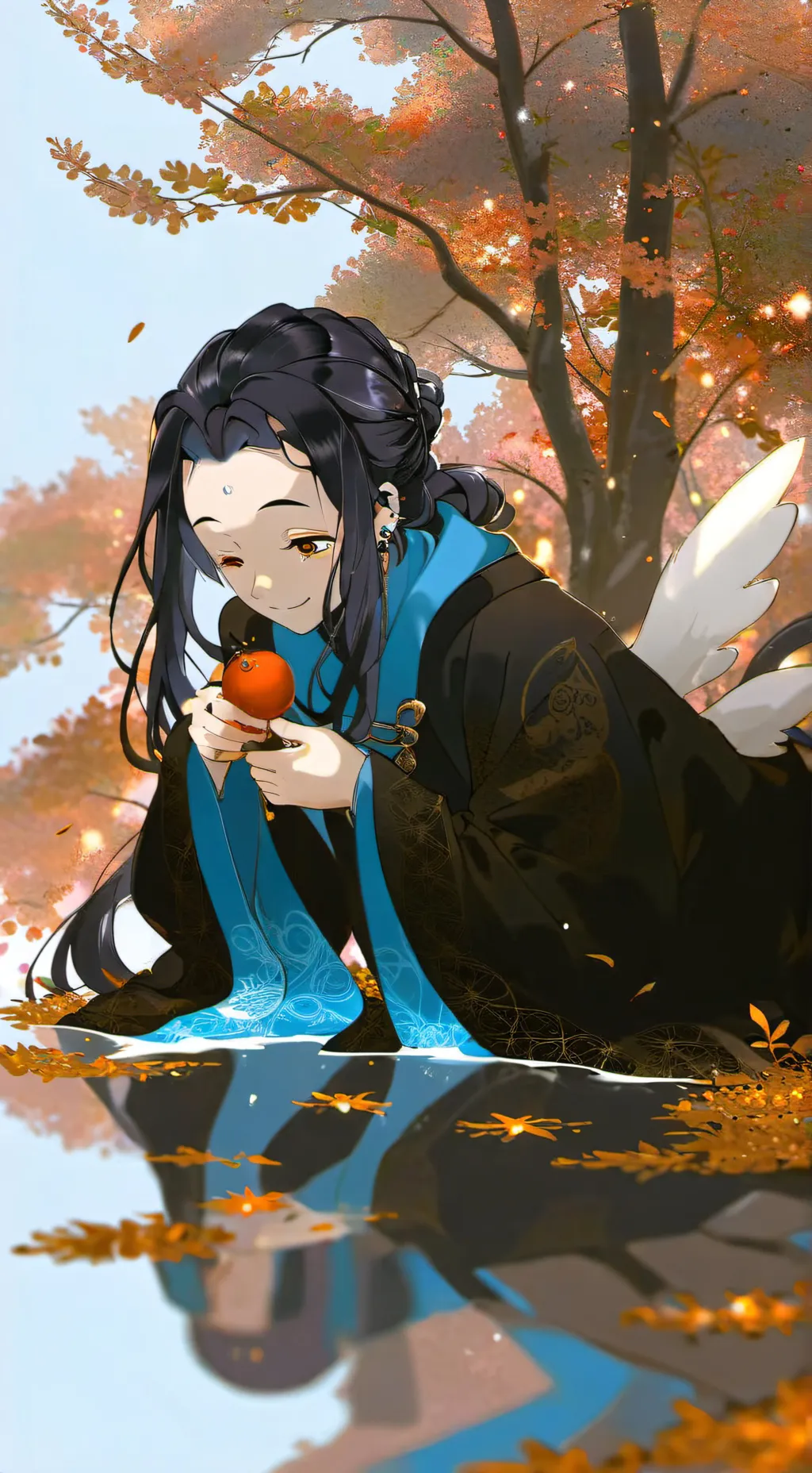 ai character: shinobu toxica background