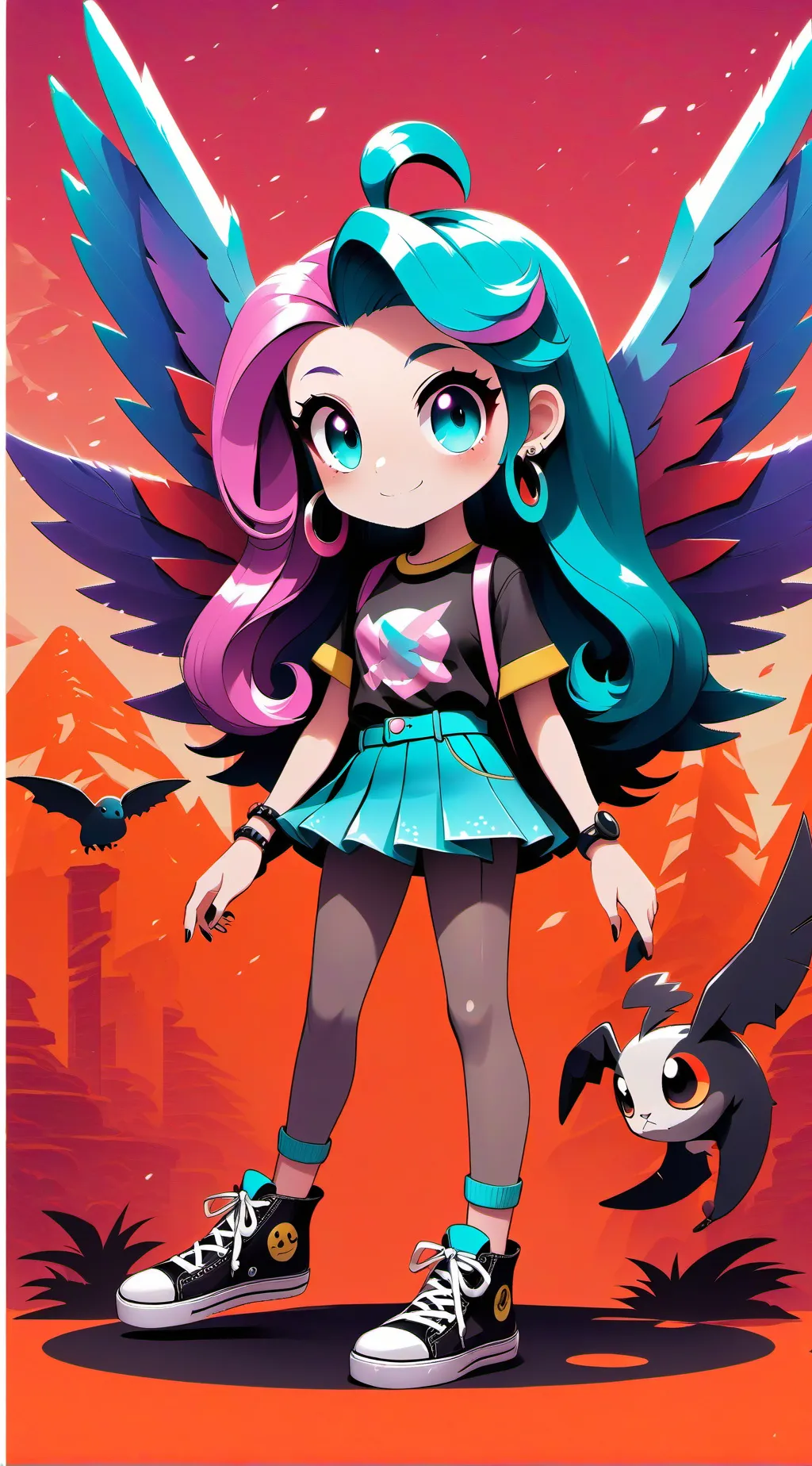 ai character: ISABELA  background