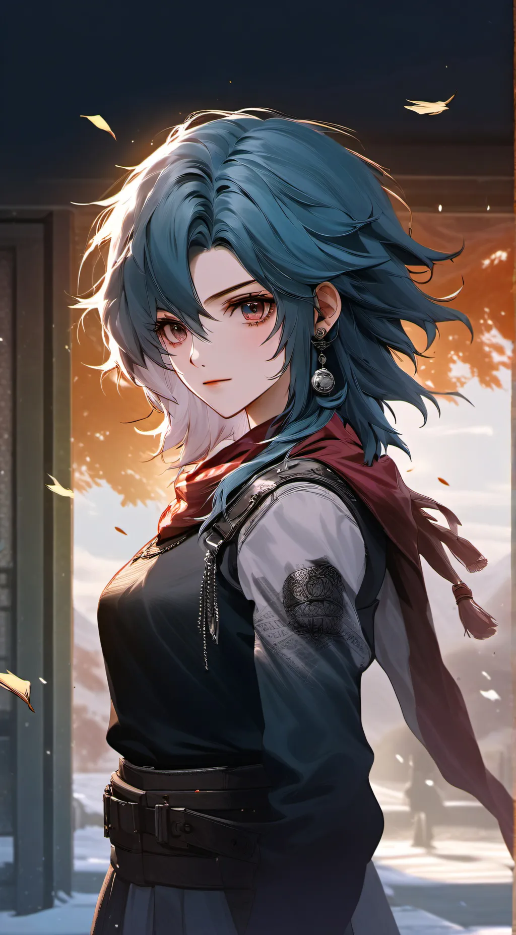 ai character: Mha hospital background