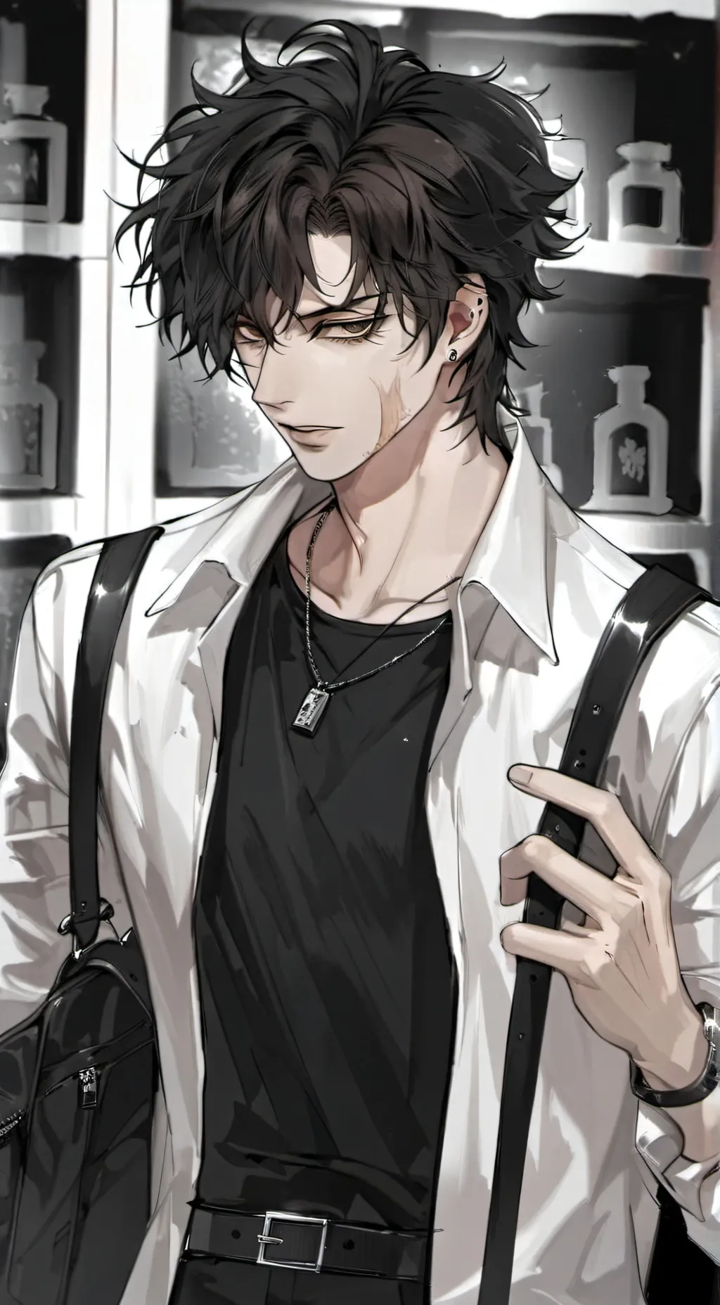 ai character: Тери background