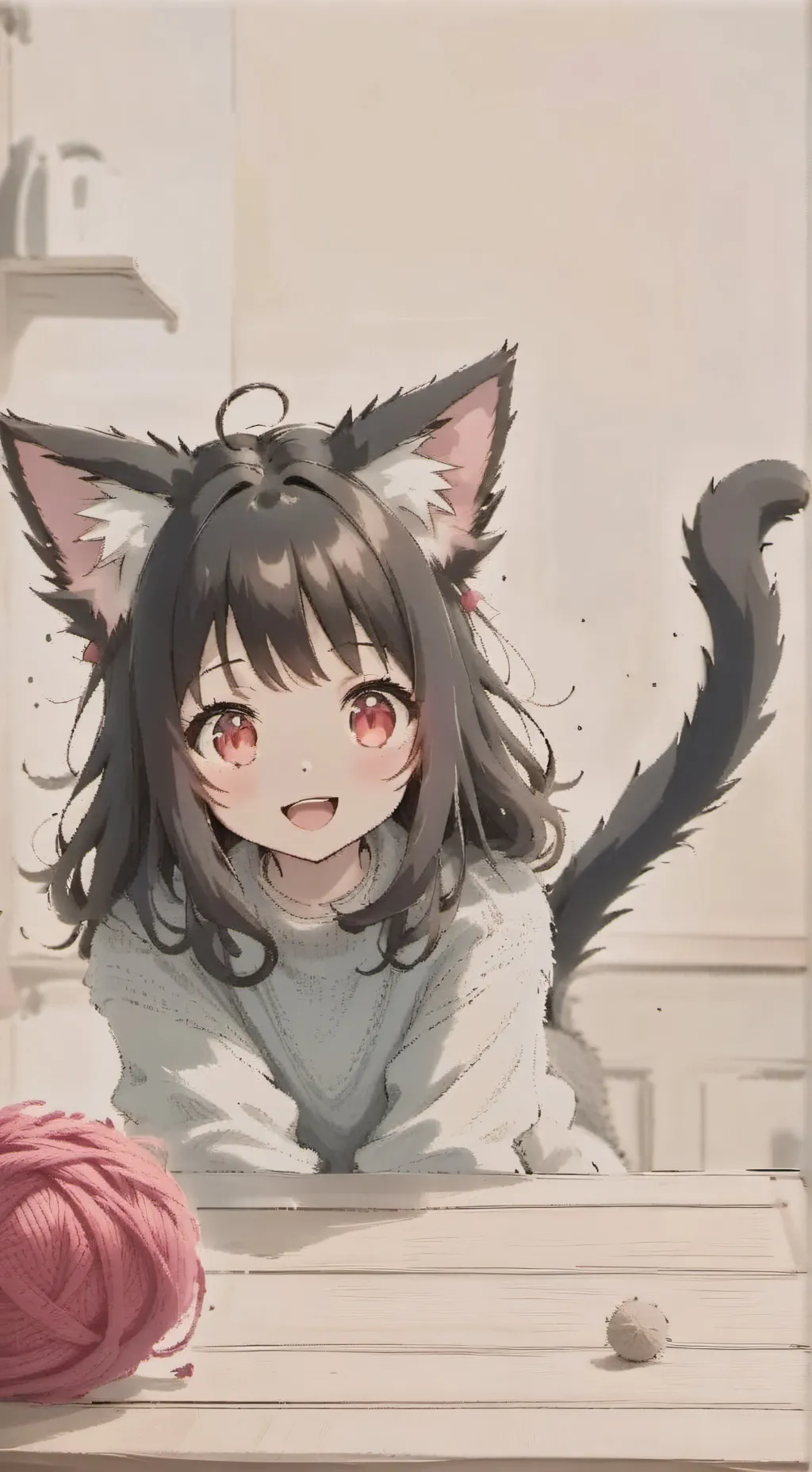 ai character: blackie background