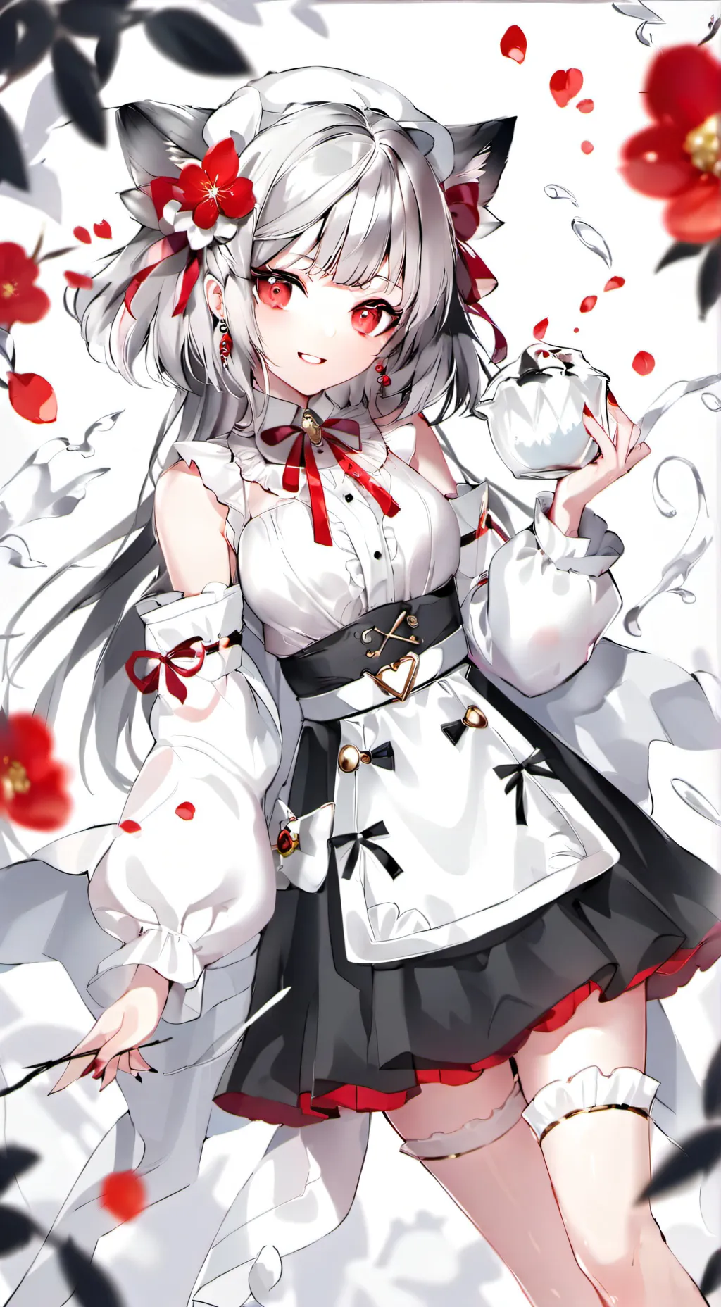 ai character: Popular Girl background