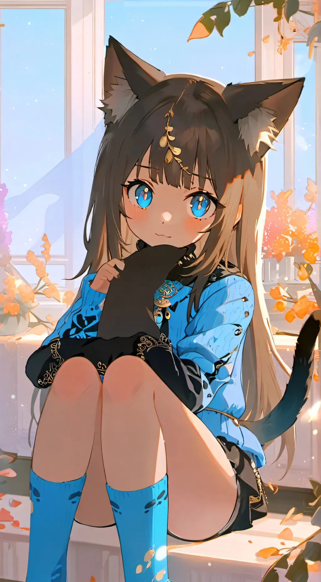 ai character: Smokey Whiskers Spirit background