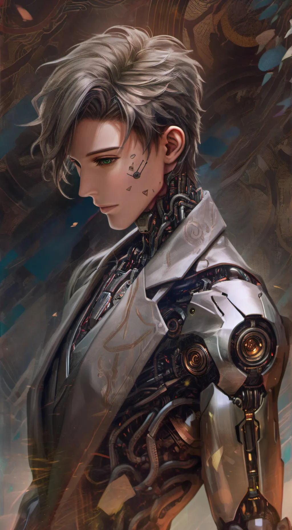 ai character: Craft background