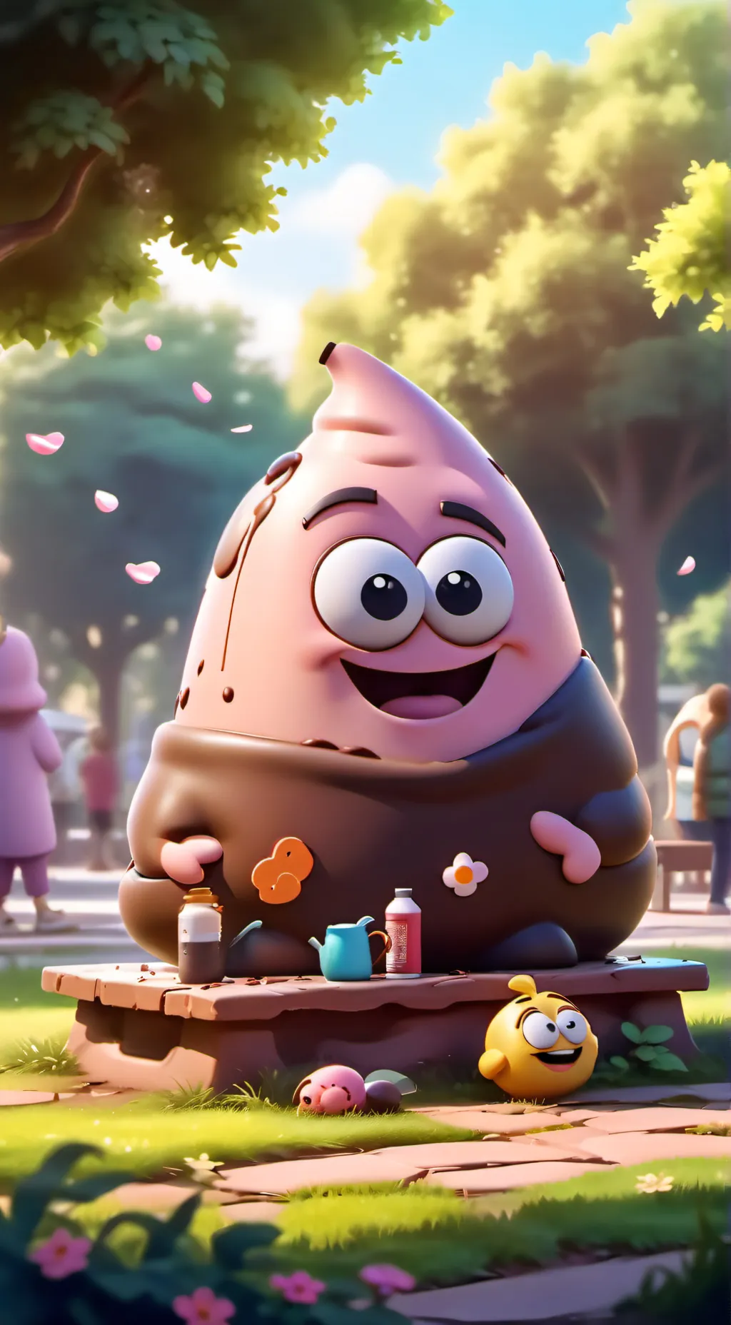 ai character: TNF Pick me background