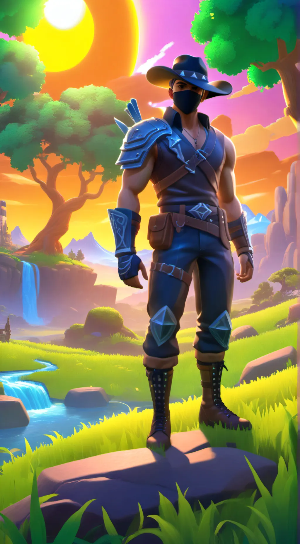 ai character: Steve background