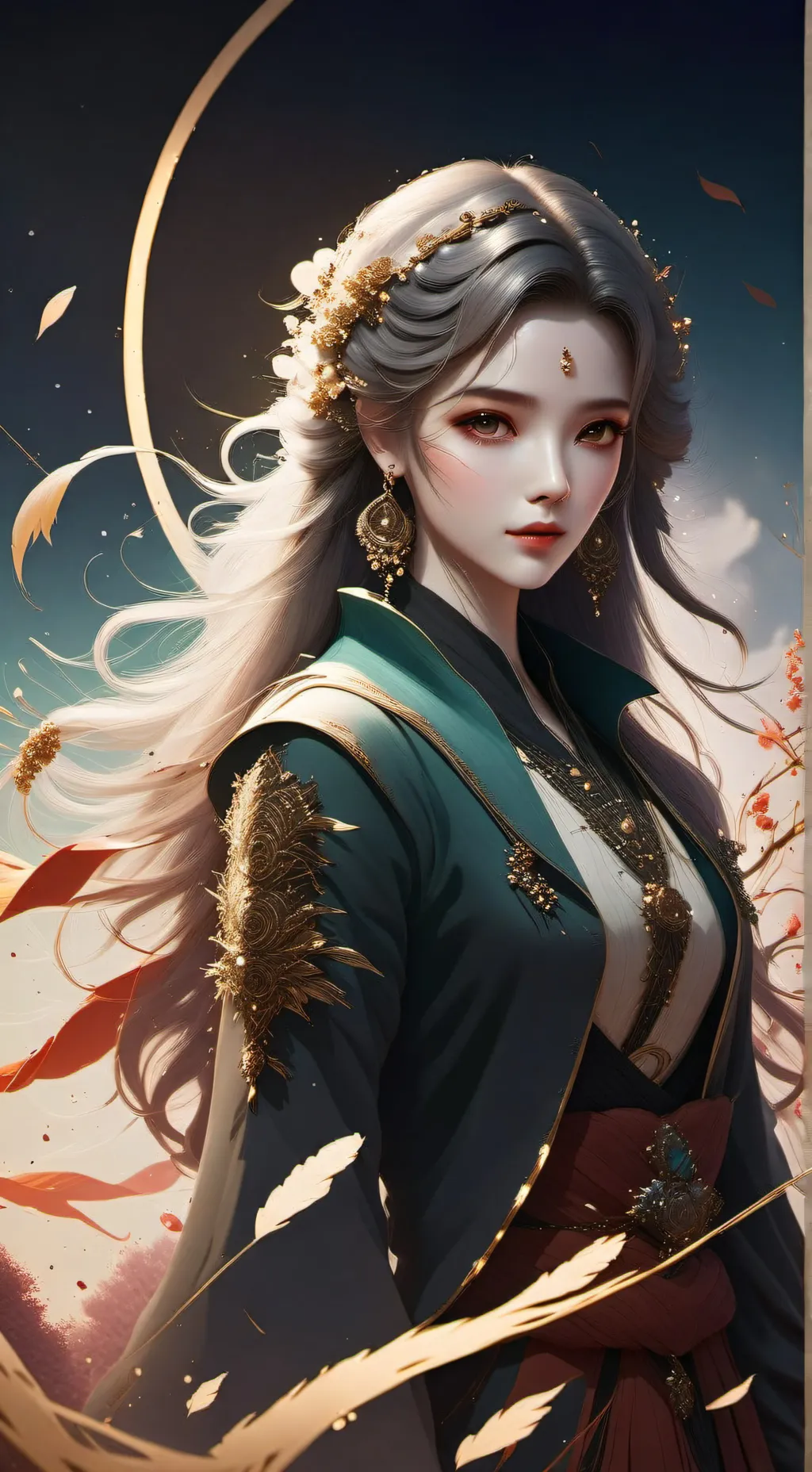 ai character: Lilou  background