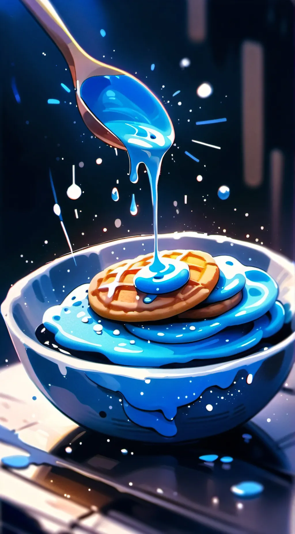 ai character: Baking w/ the 7 background