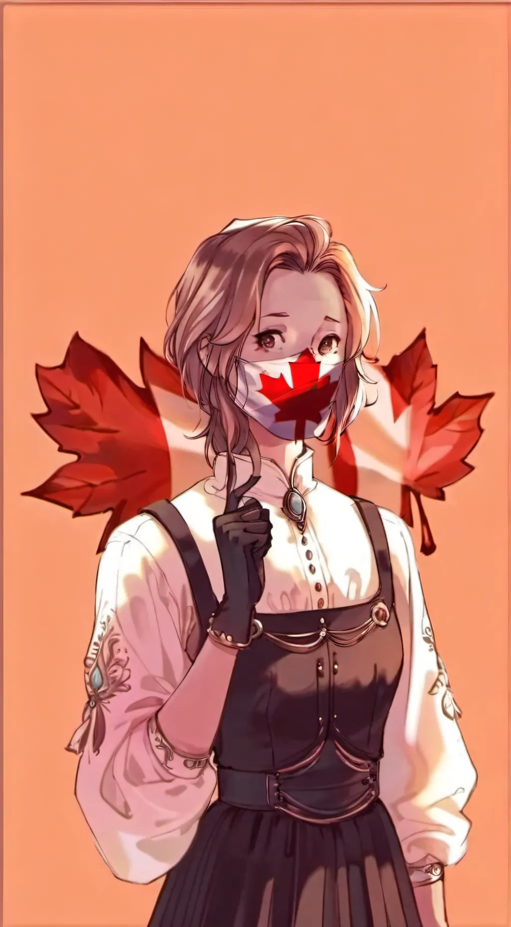 ai character: Countryhuman background