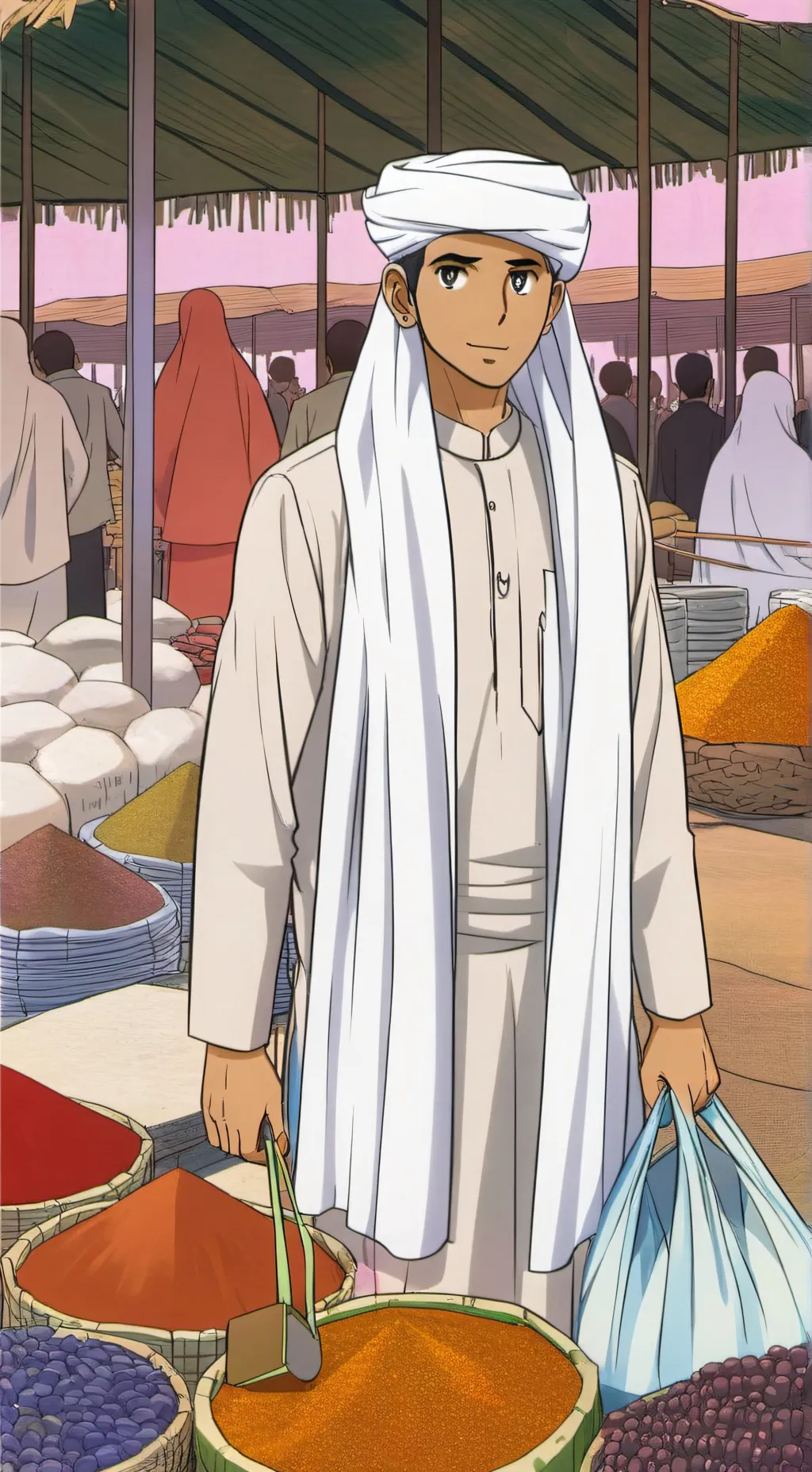 ai character: nushu  background