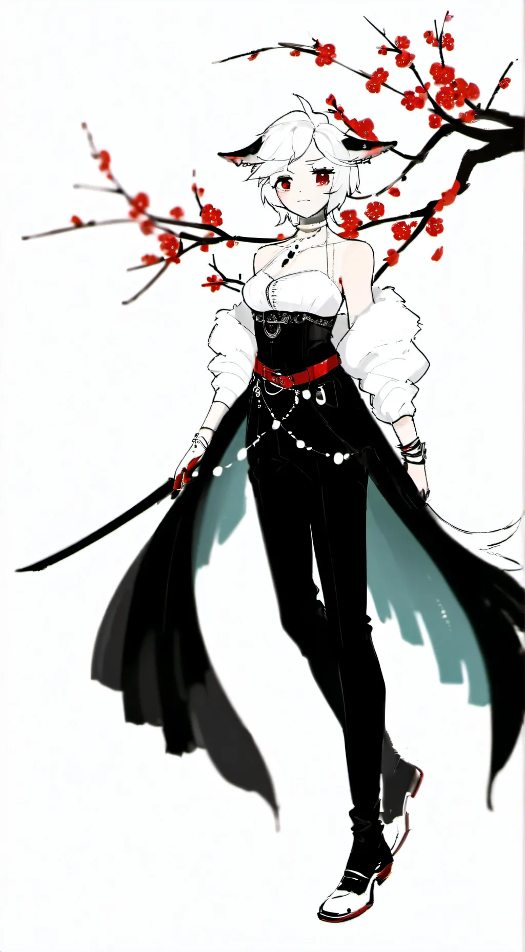 ai character: furry boy🐺 background