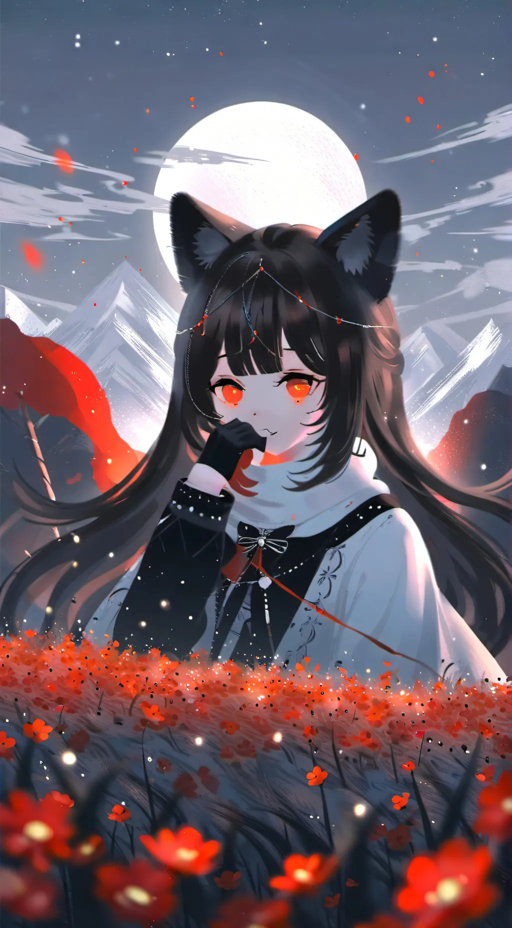 ai character: lily background