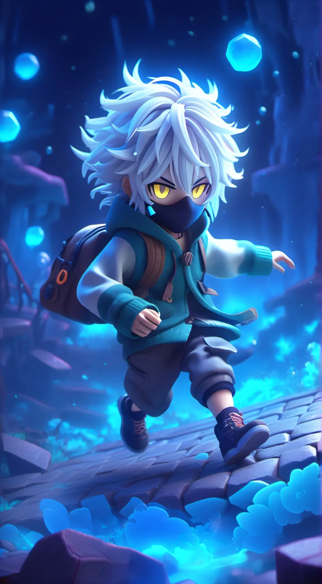 ai character: Zack  background