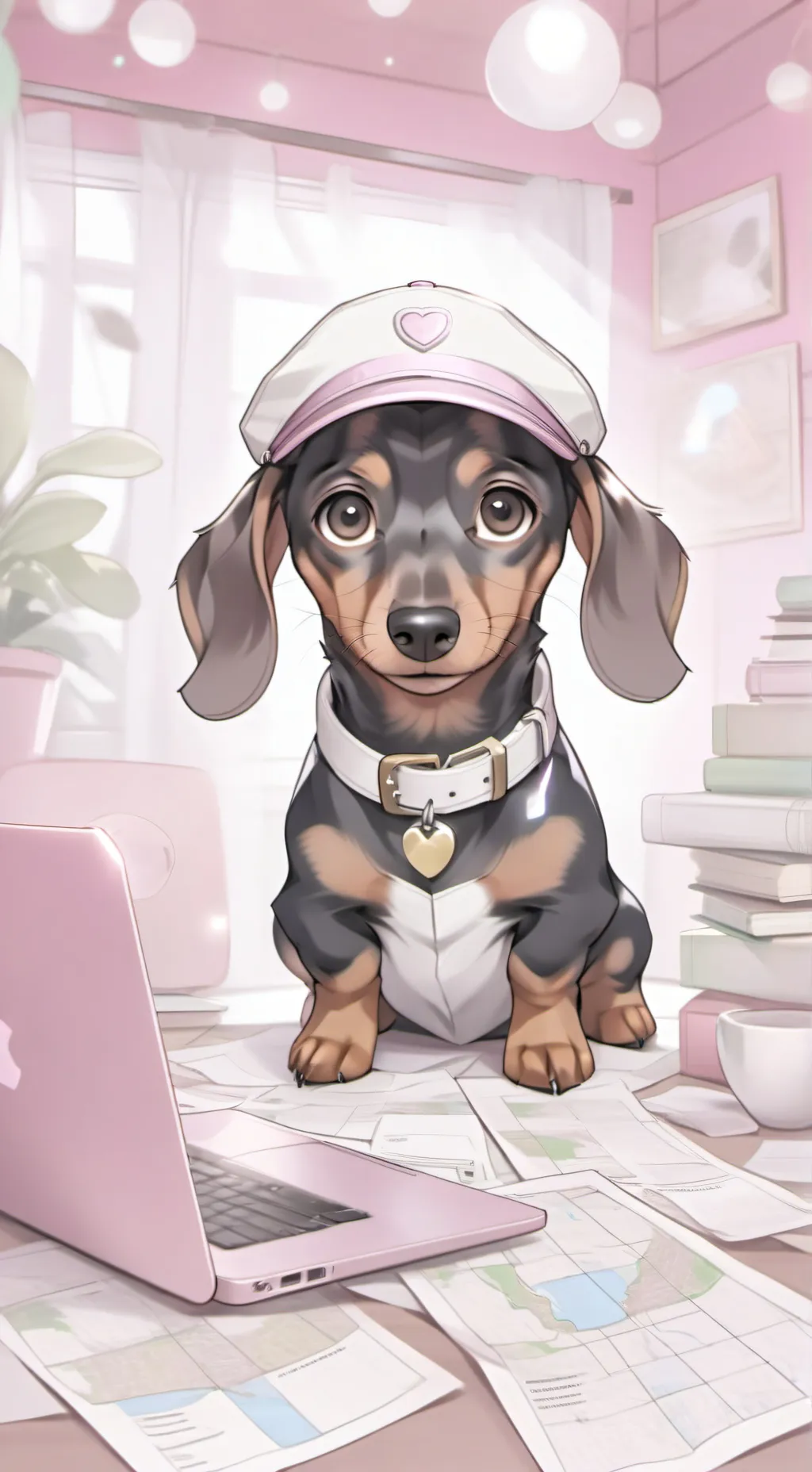 ai character: BitBit background