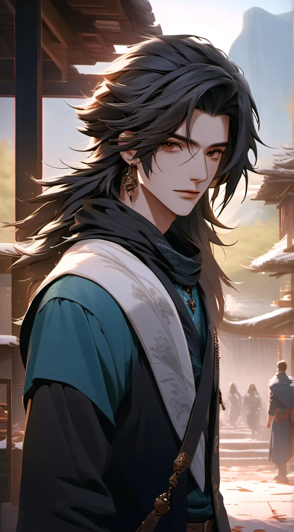 ai character: Bakugo background