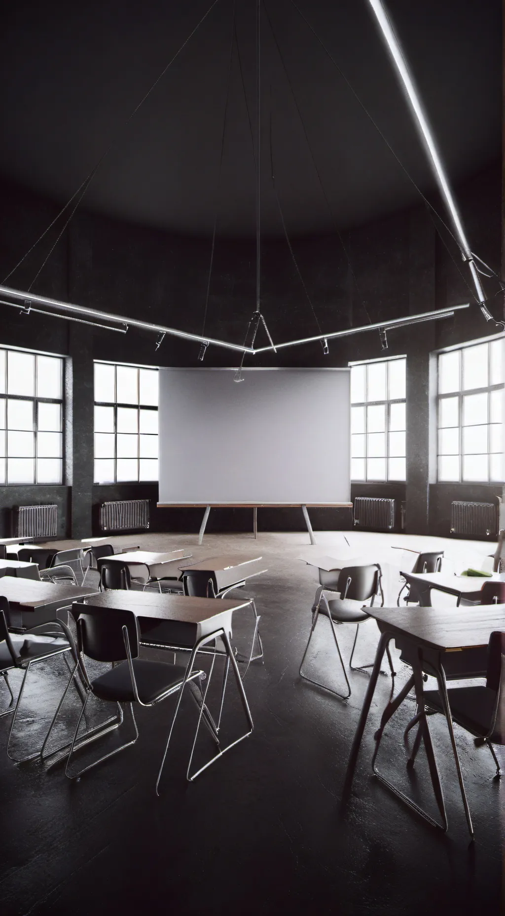 ai character: new school background