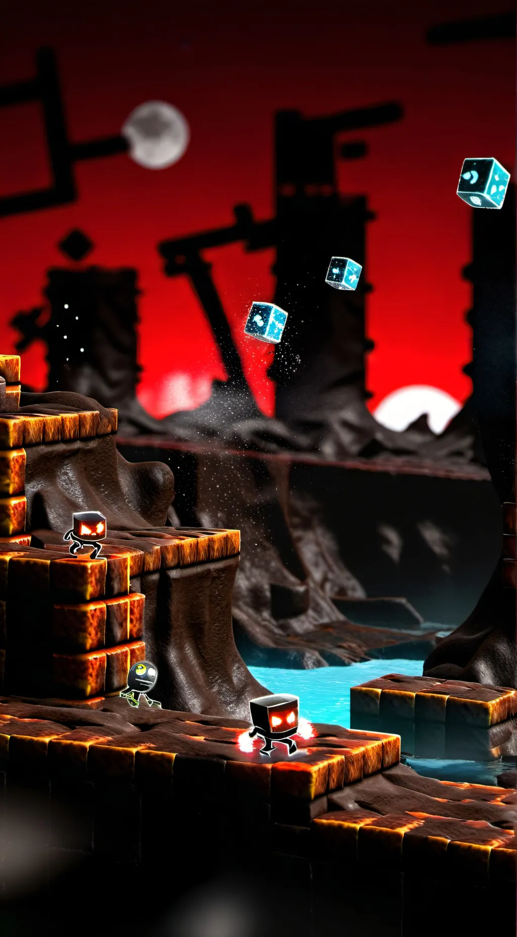 ai character: geometry_dash (me) background