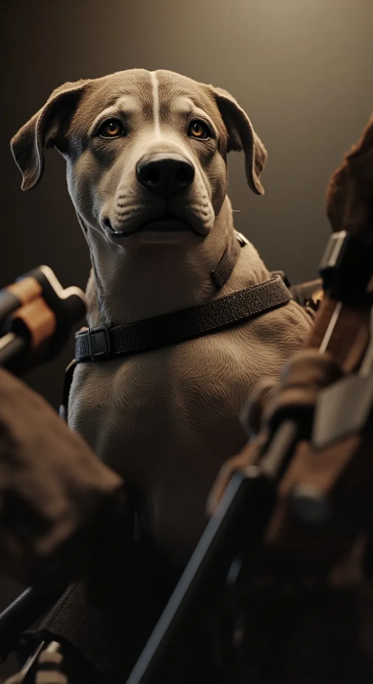 ai character: gunner dog background