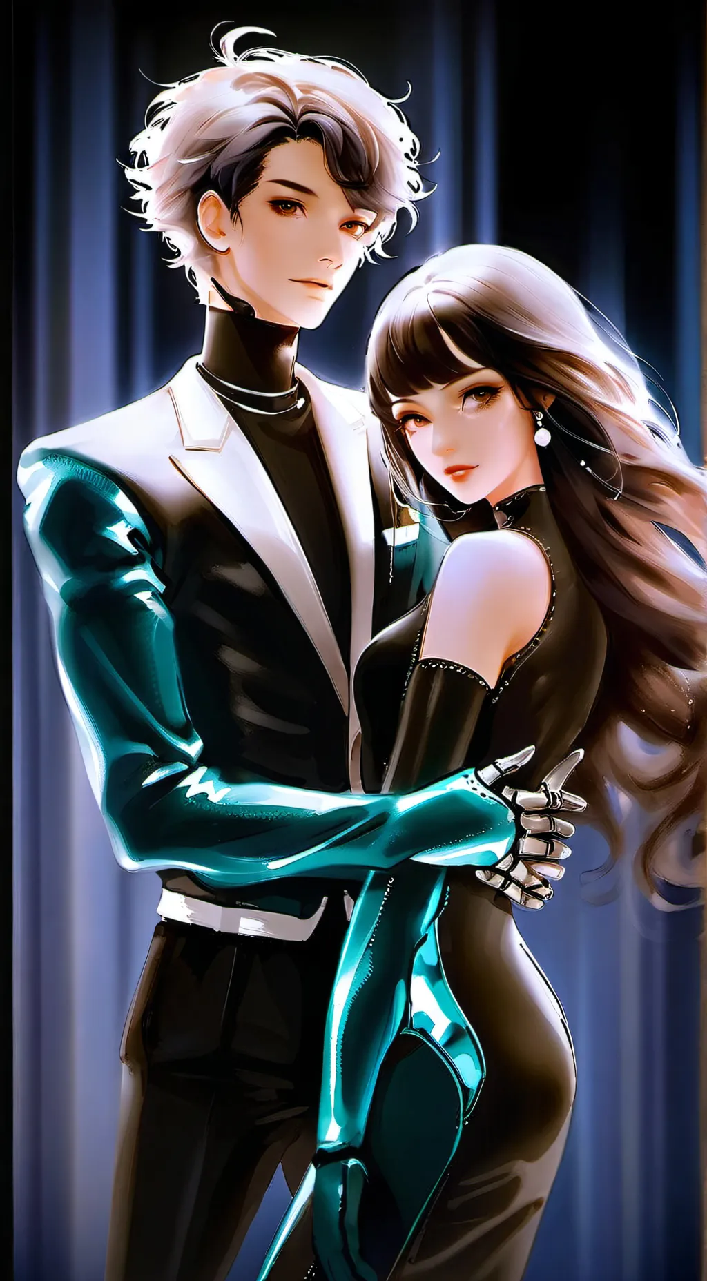 ai character: ben o clara? 😝 background