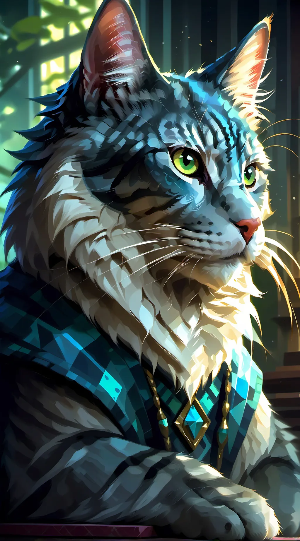 ai character: Whiskers background