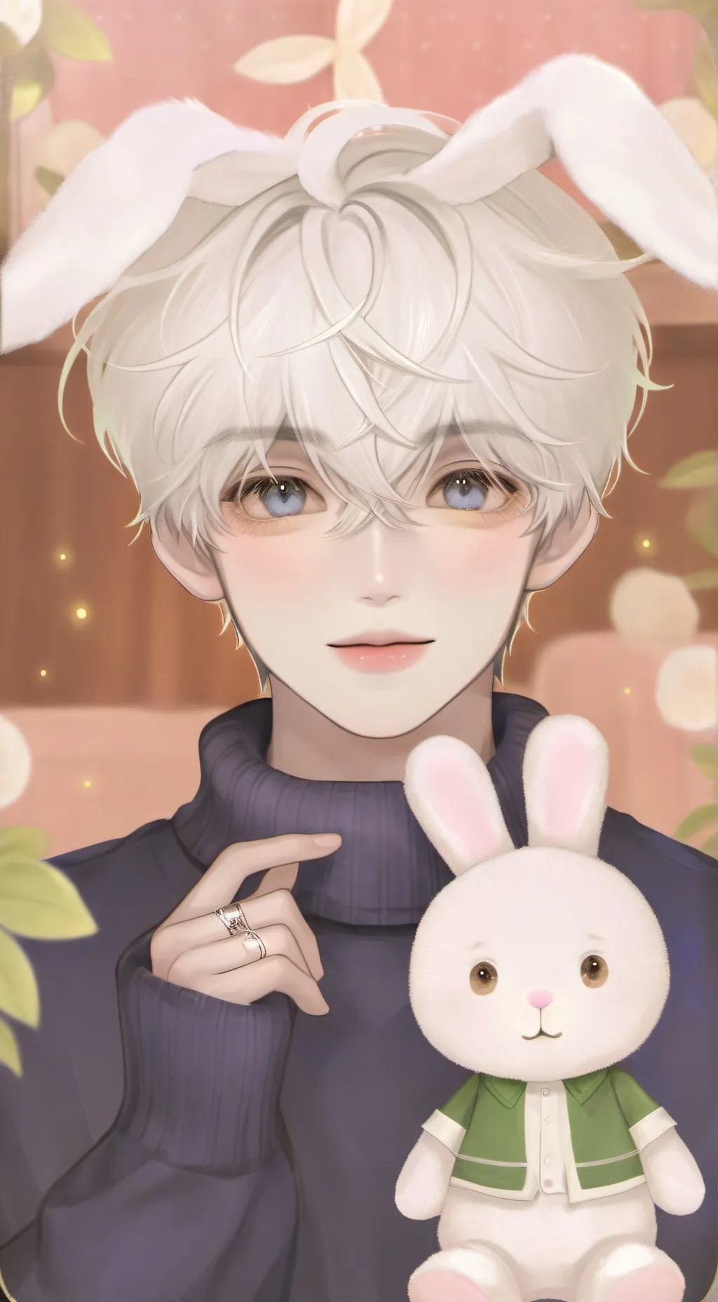 ai character: 🐸Mil0🐸 background