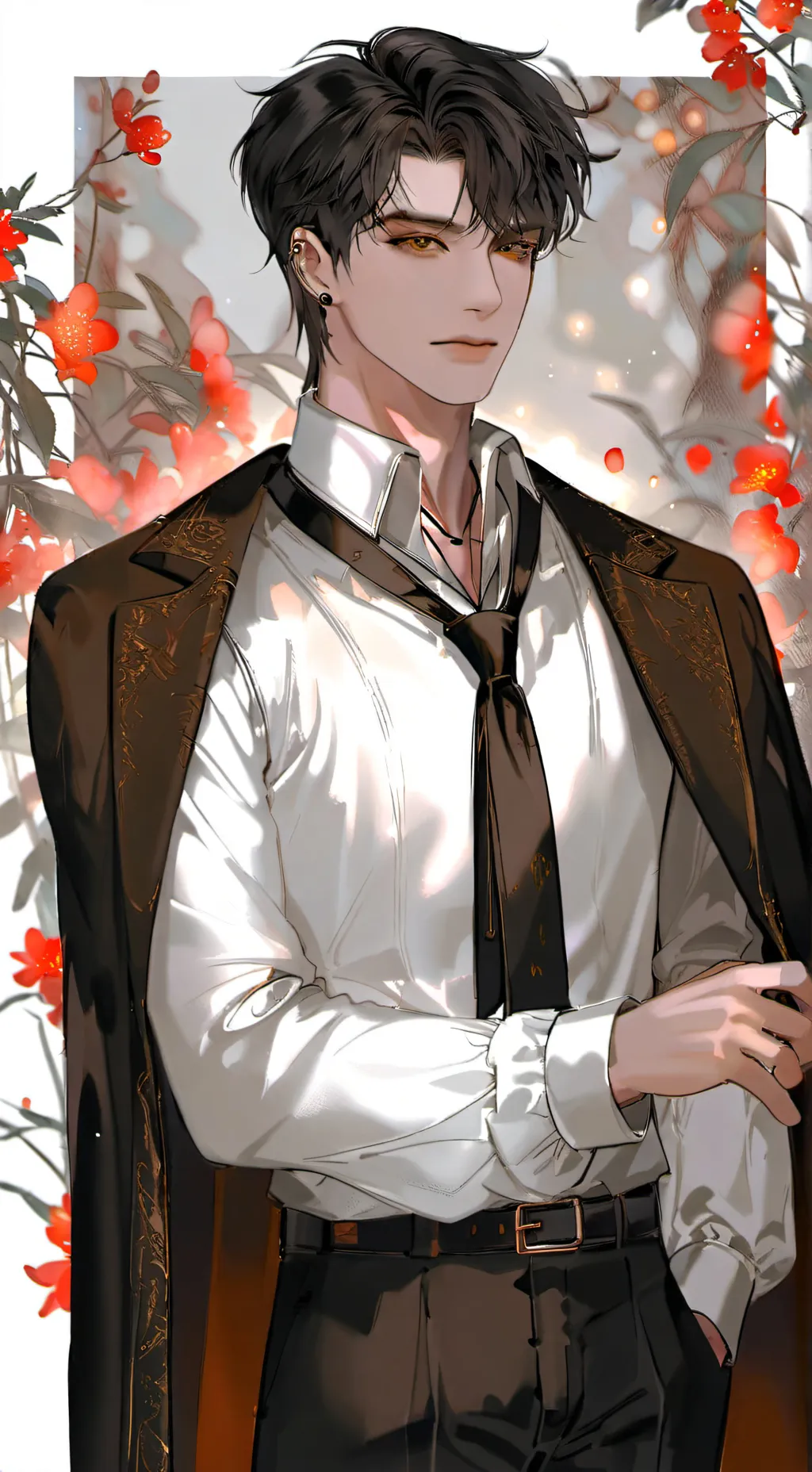 ai character: ~ASHER~ background