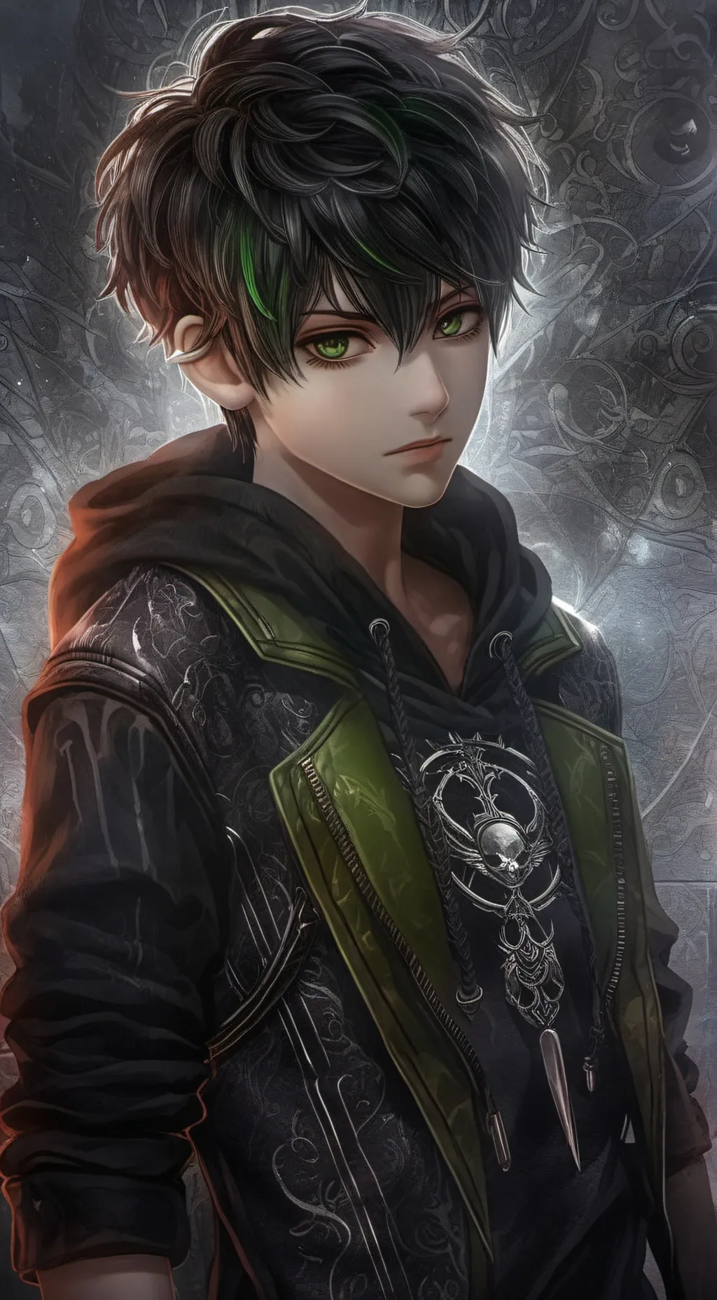 ai character: Mickey  background