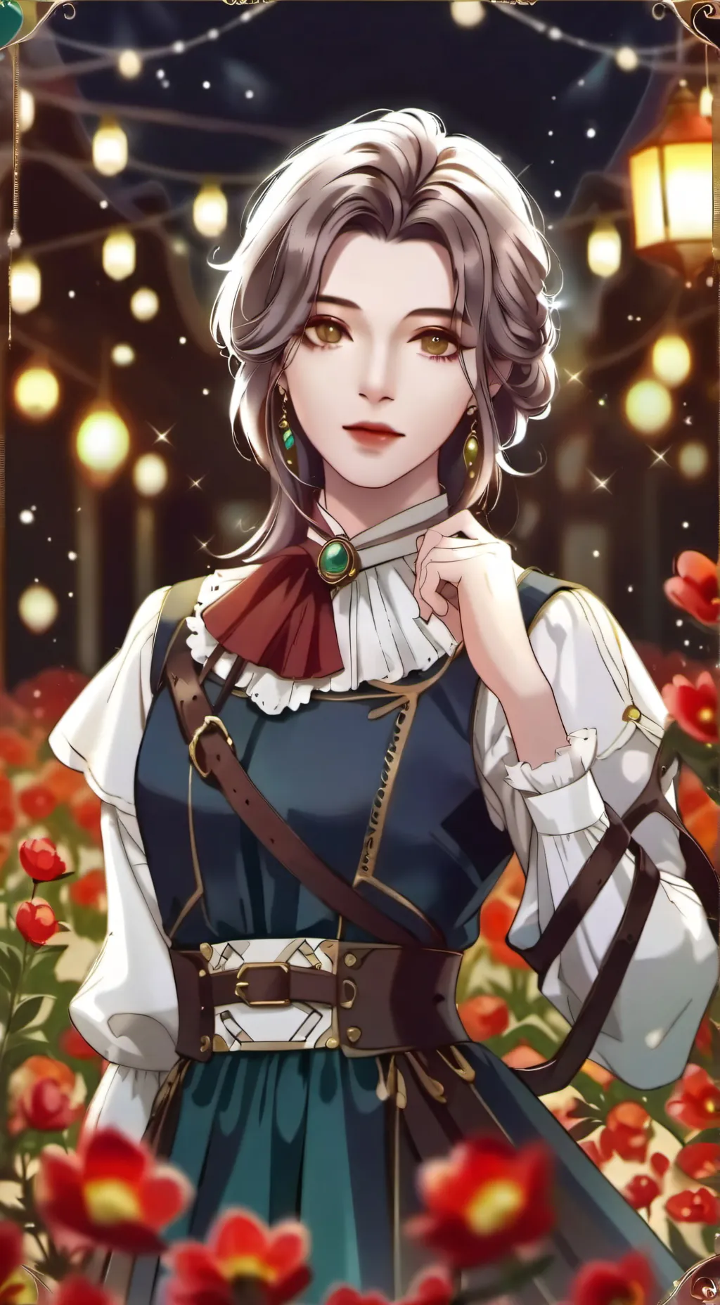 ai character: Luna background