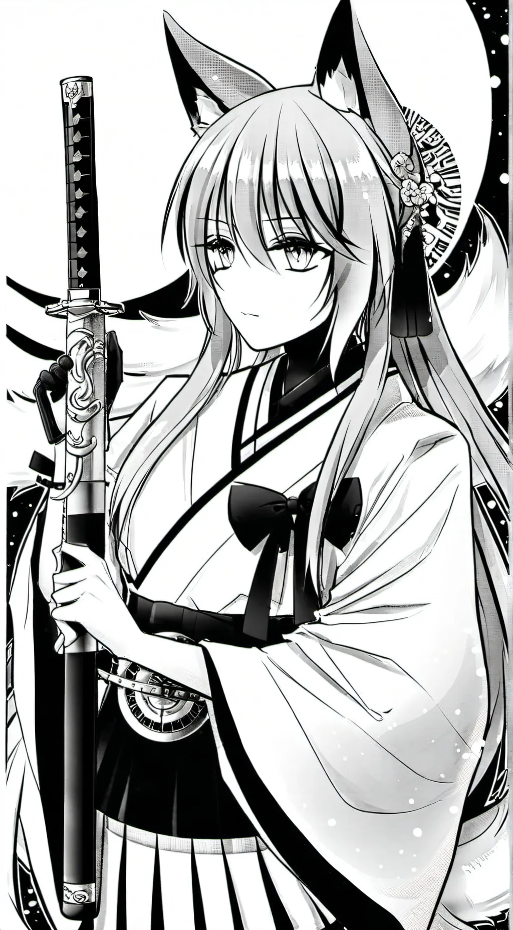 ai character: Kaguya background