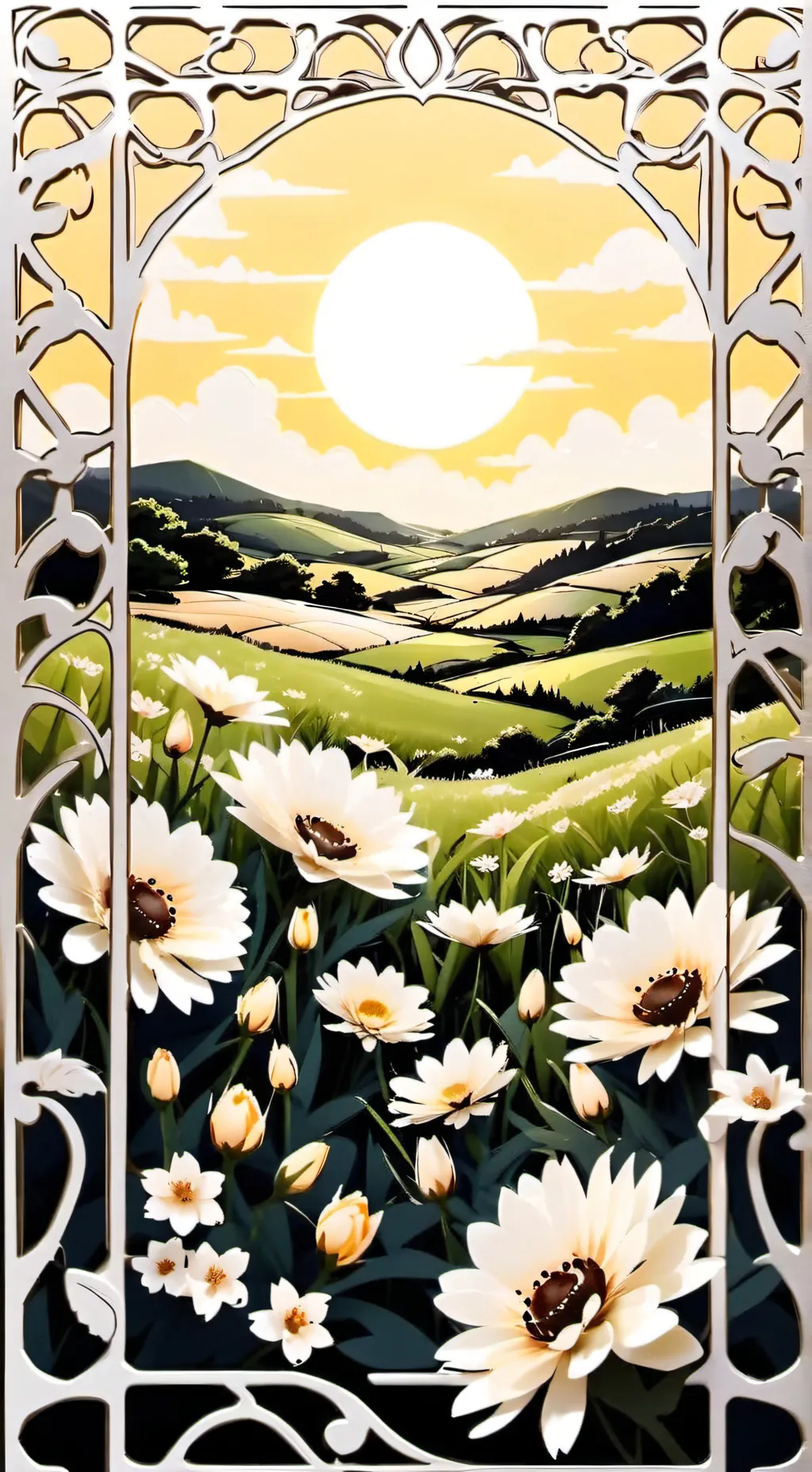 ai character: Melanie Martinez  background