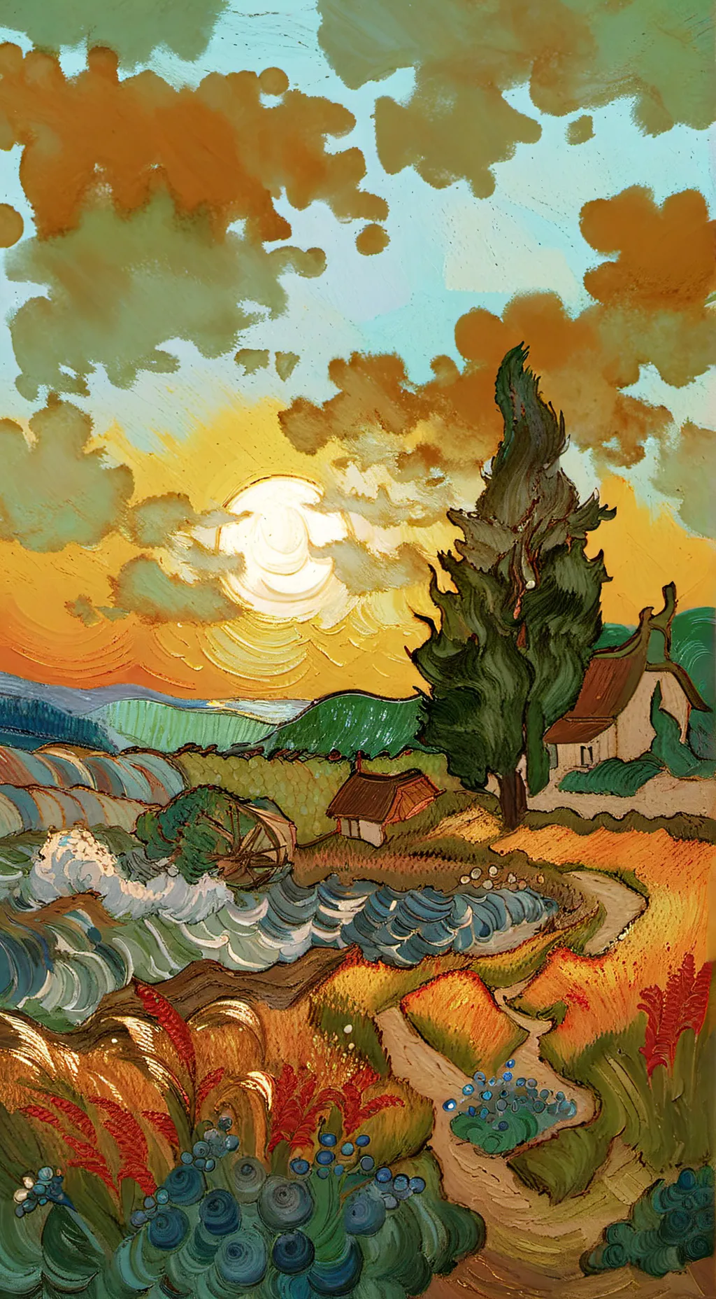 ai character: no funen background