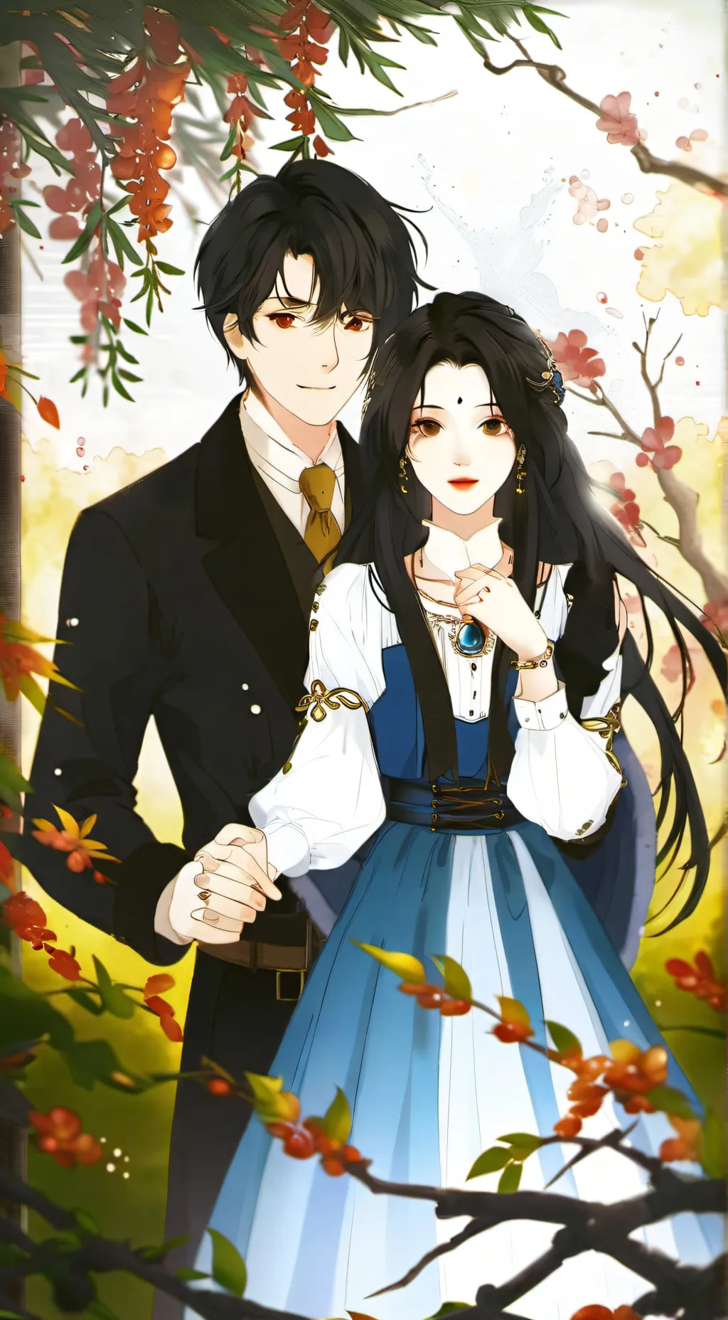 ai character: Baltazar💔...... background