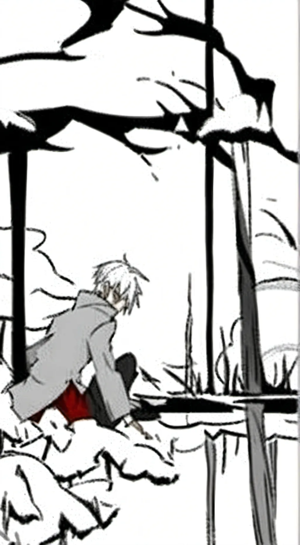 ai character: hanahaki background