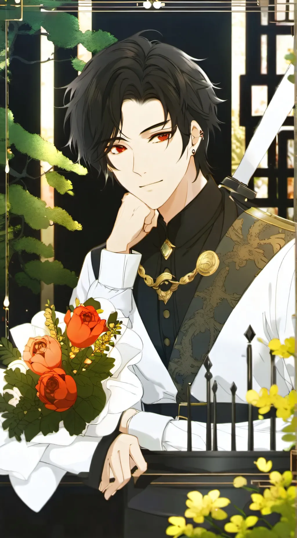 ai character: Lawrence background