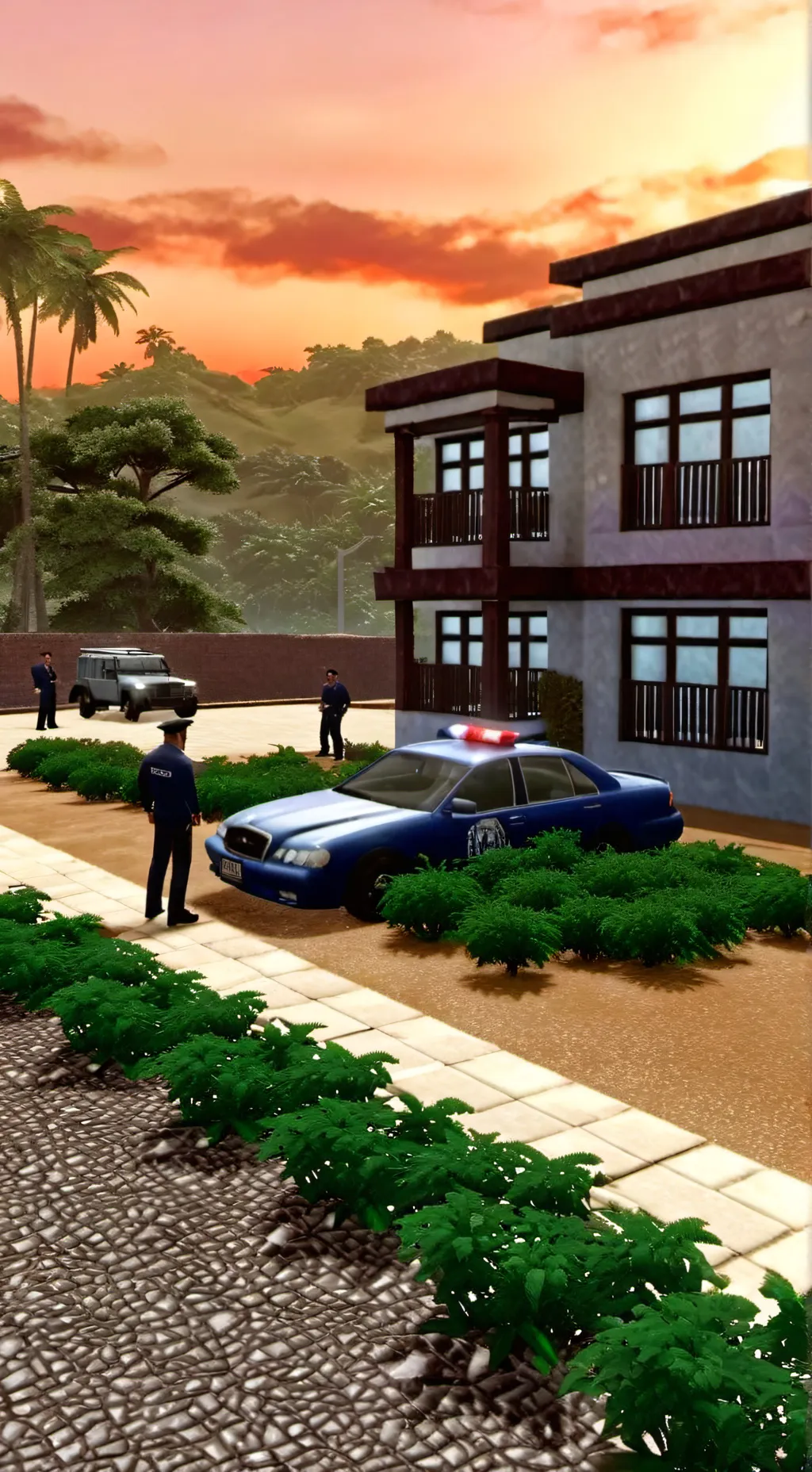 ai character: EMERGENCIA 911 background