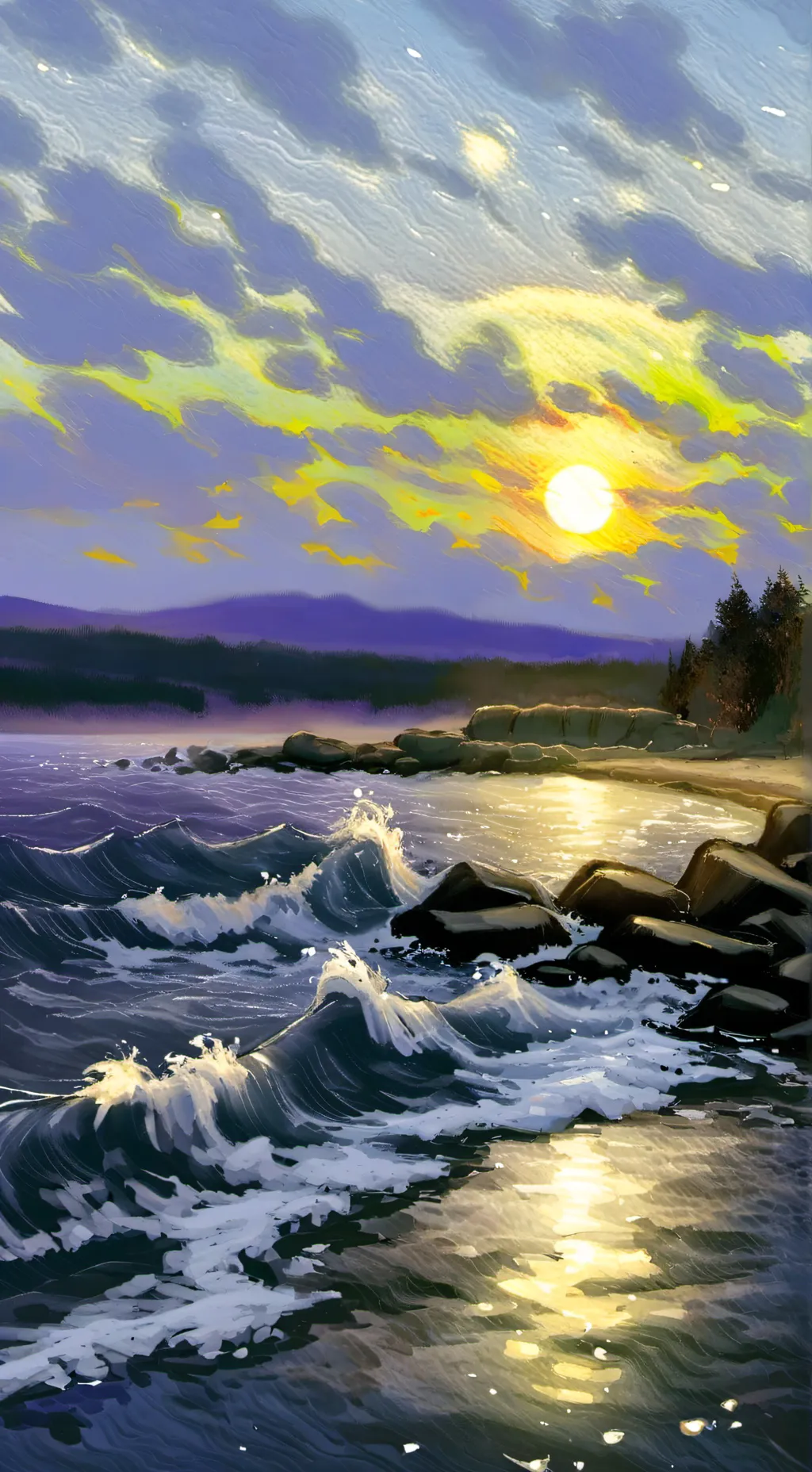 ai character: battle background