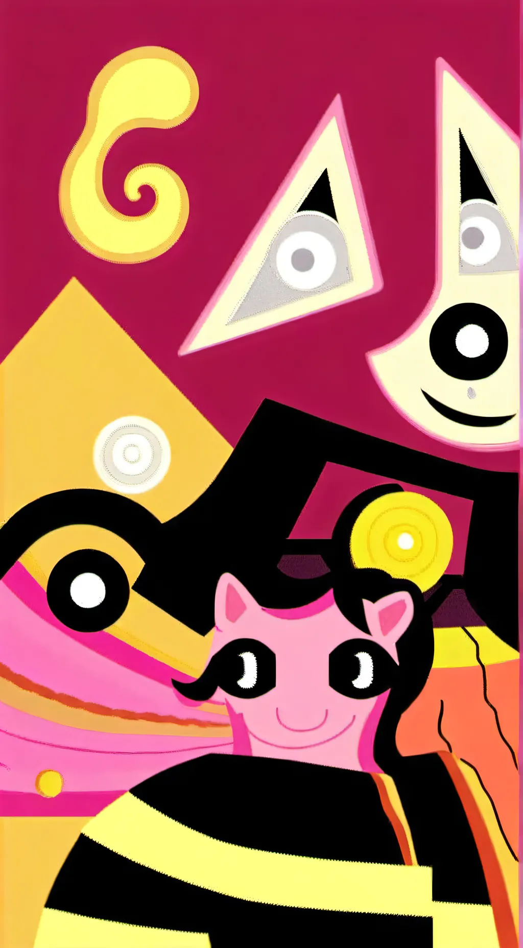 ai character: Apple Bloom  background