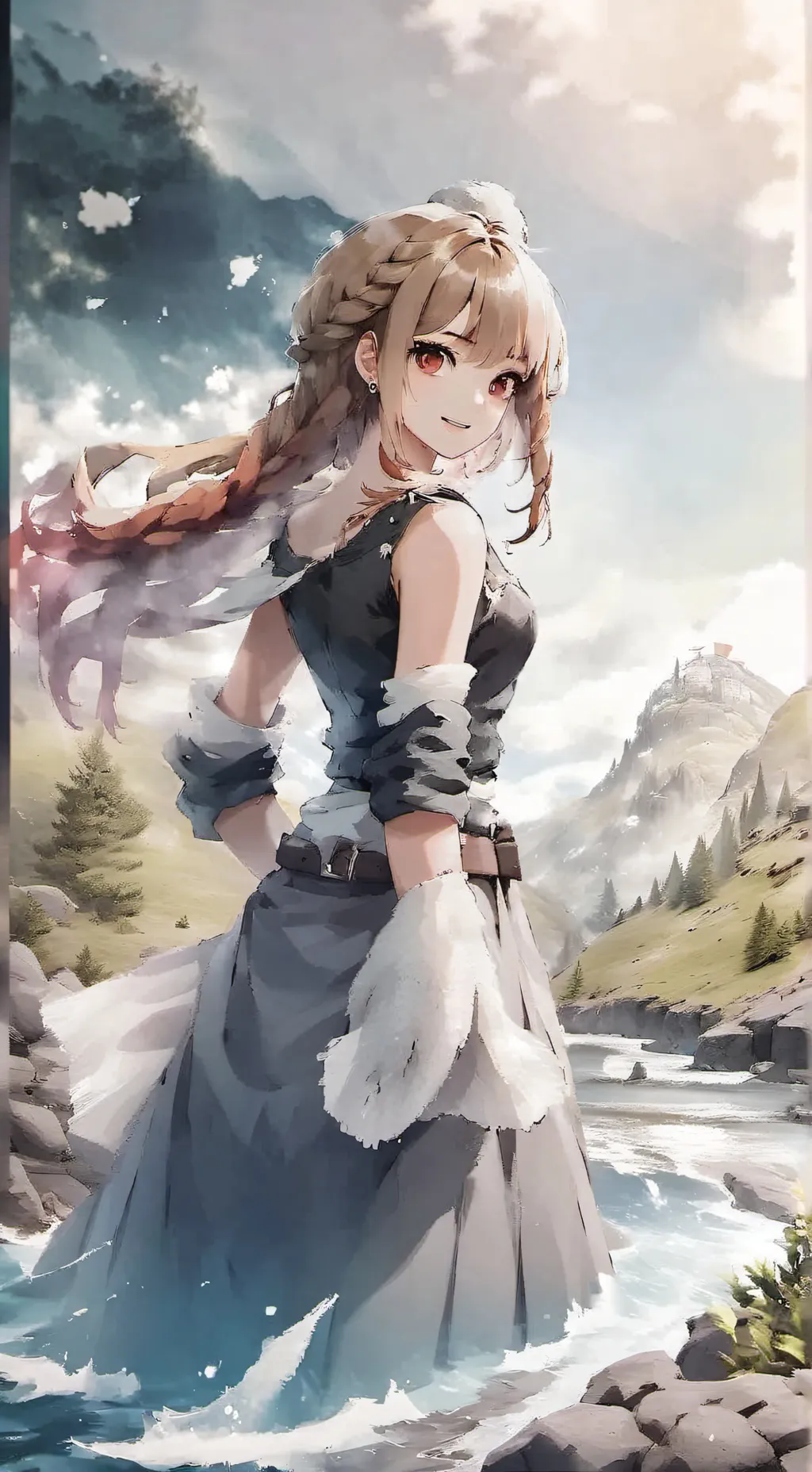 ai character: luiza background